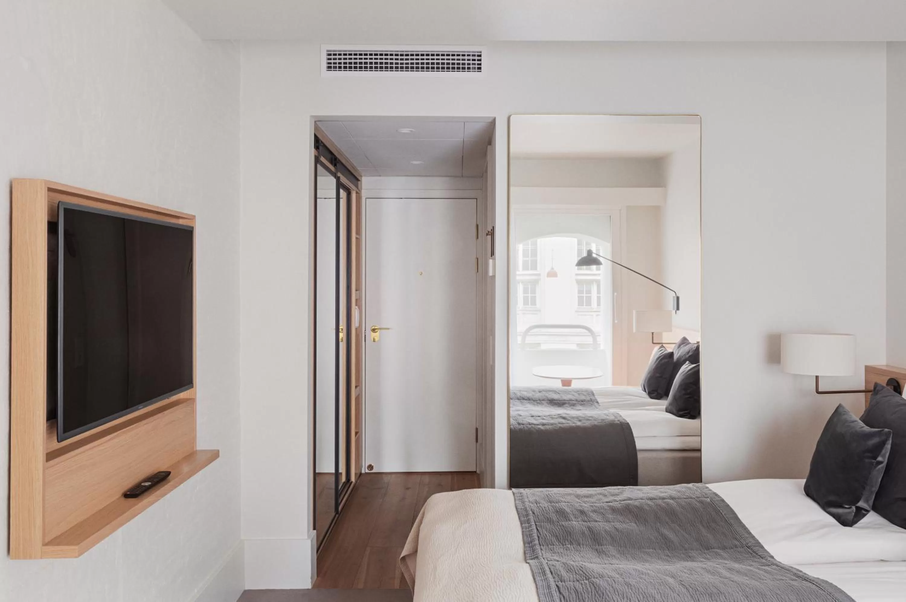 Bedroom, Bed in Copenhagen Admiral Hotel