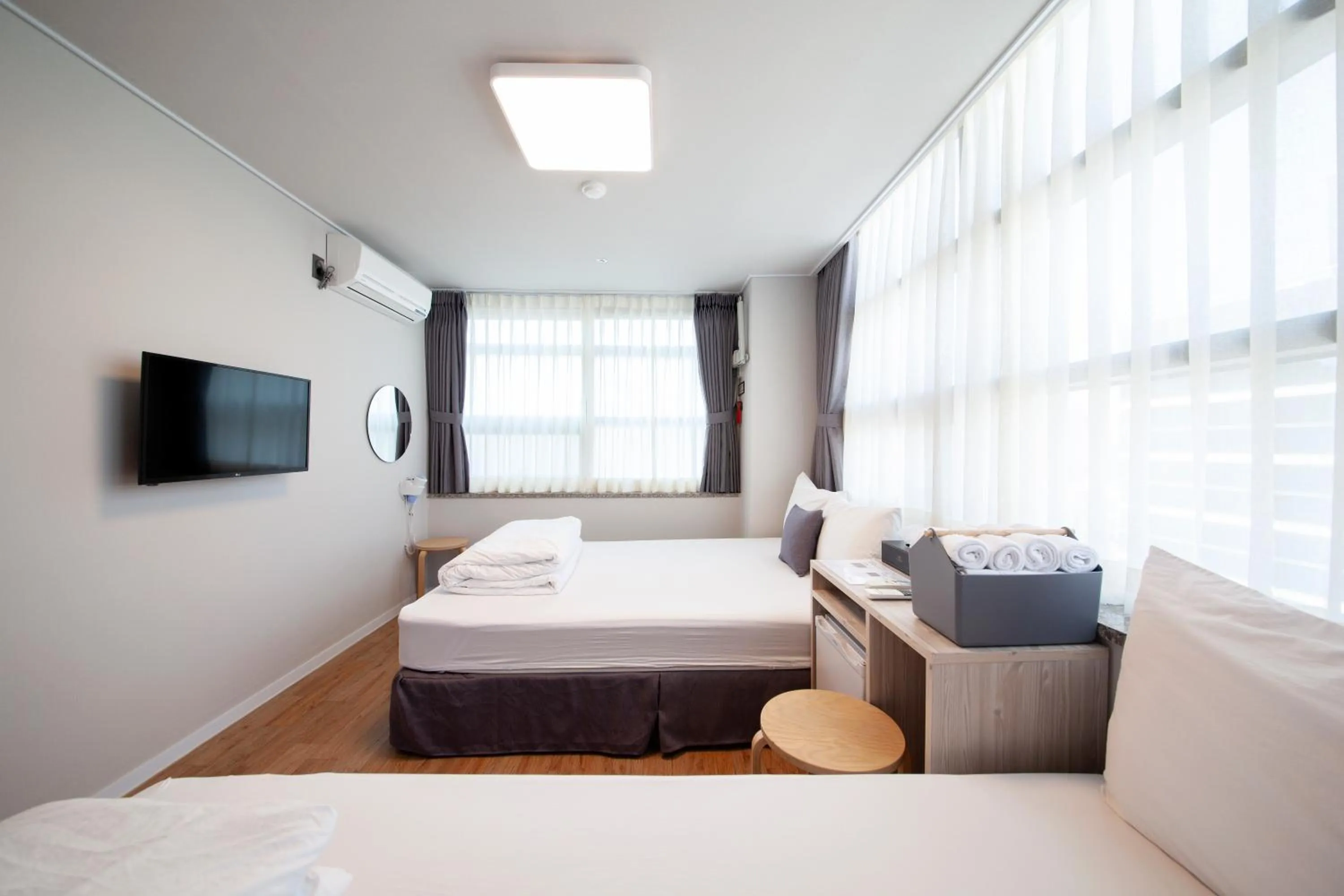 Photo of the whole room, Bed in K-Grand Hostel Dongdaemun