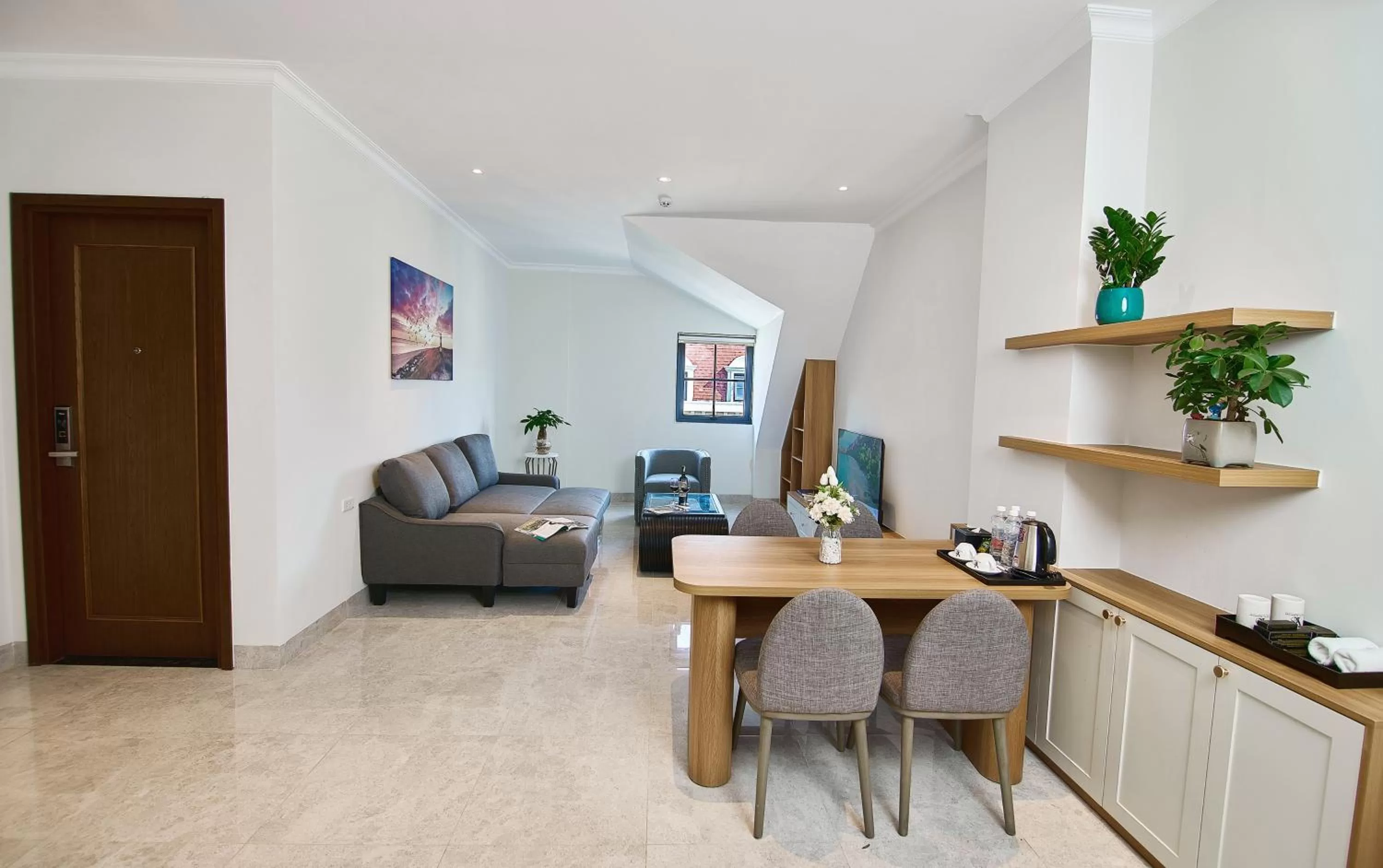 Living room in The Yen Residences Halong