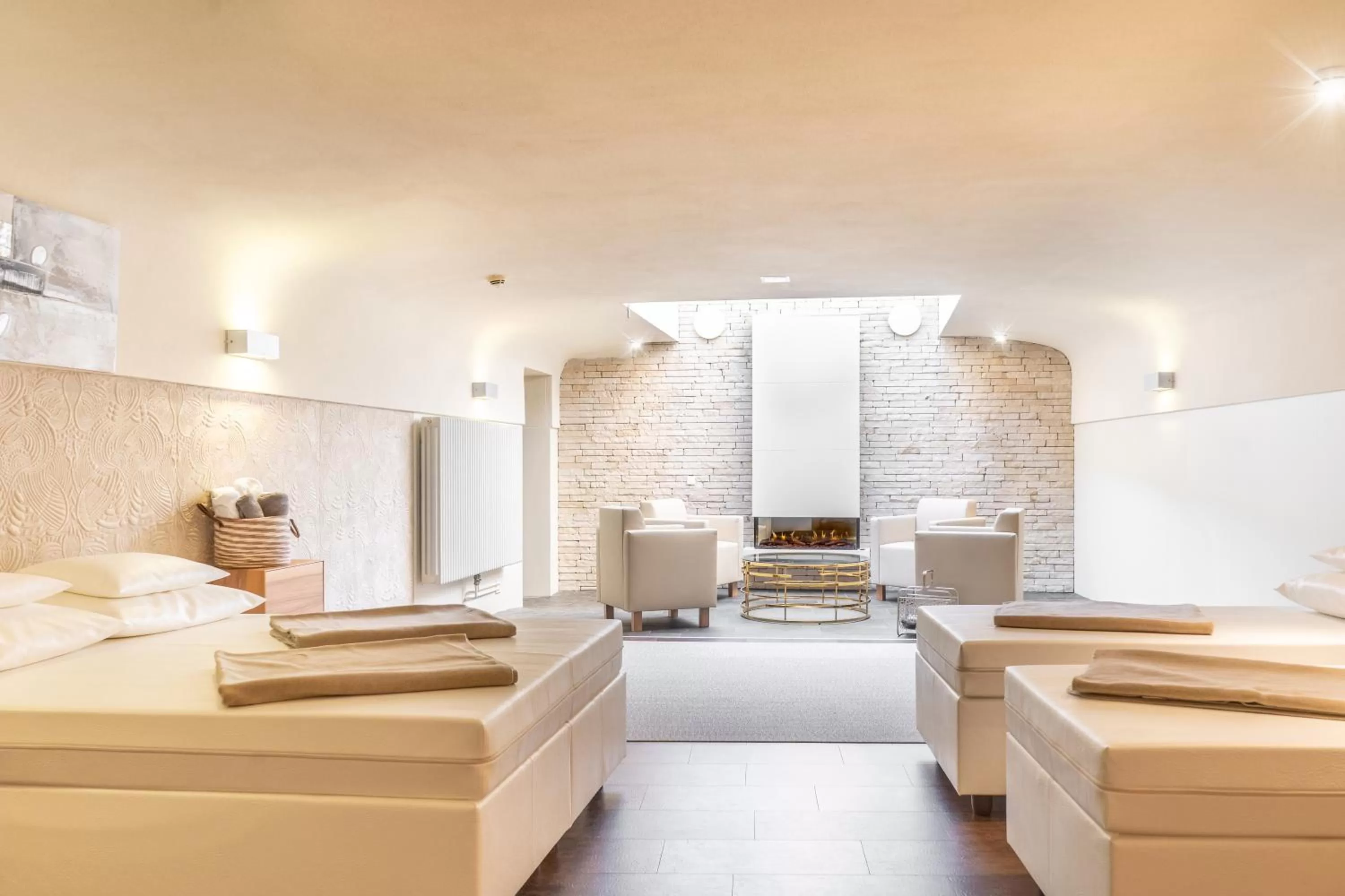 Sauna, Bed in Galerie Hotel