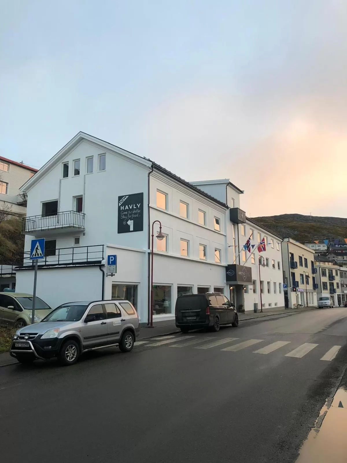 Property Building in Arctic Hotel Nordkapp