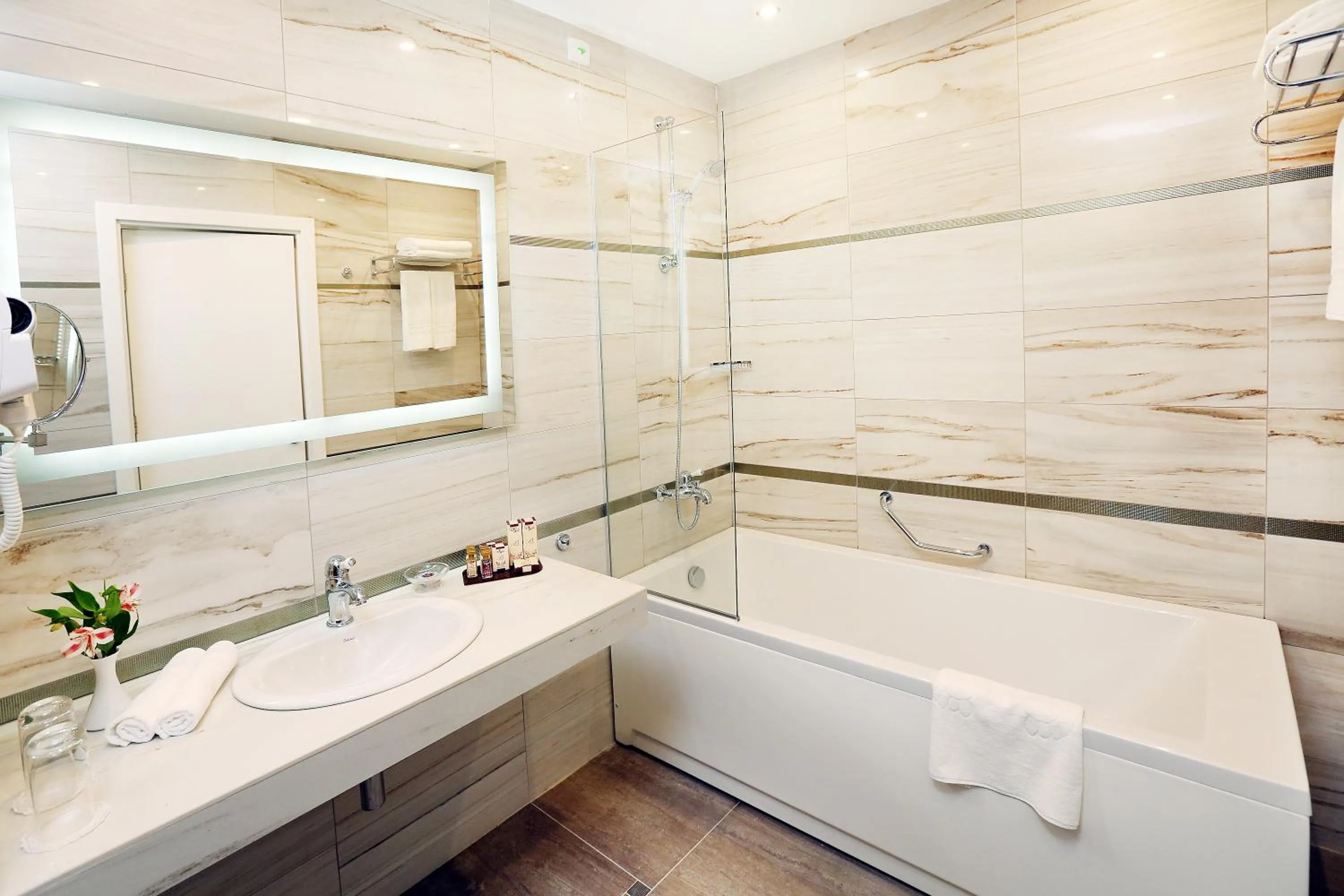 Bathroom in Hotel COOP, Sofia