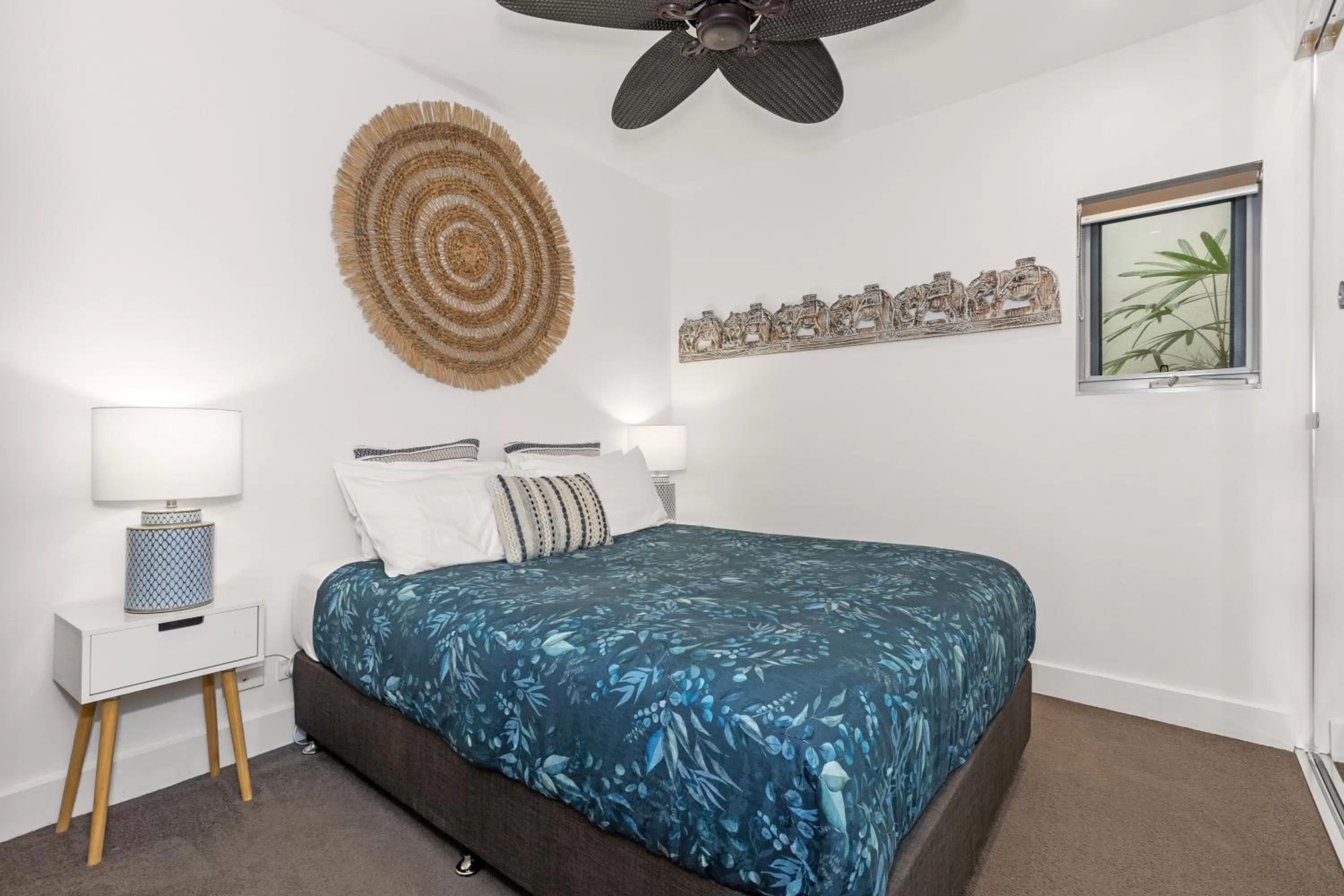 Bedroom, Bed in Cotton Beach Resort - Tweed Coast Holidays ®