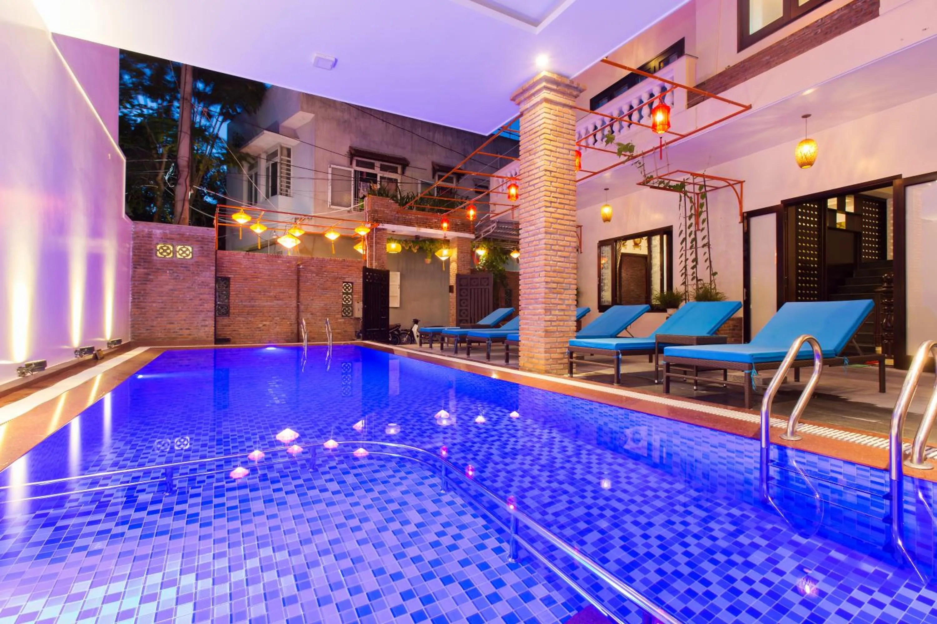 Pool view in Pham Gia Boutique Villa
