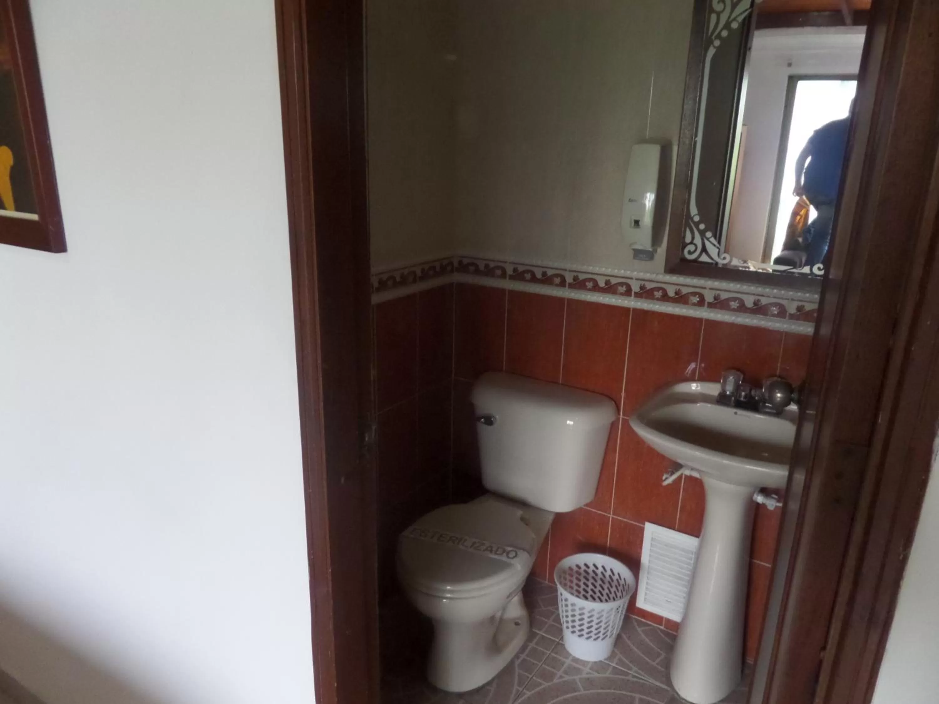 Bathroom in Aparta Hotel Plaza Real Norte