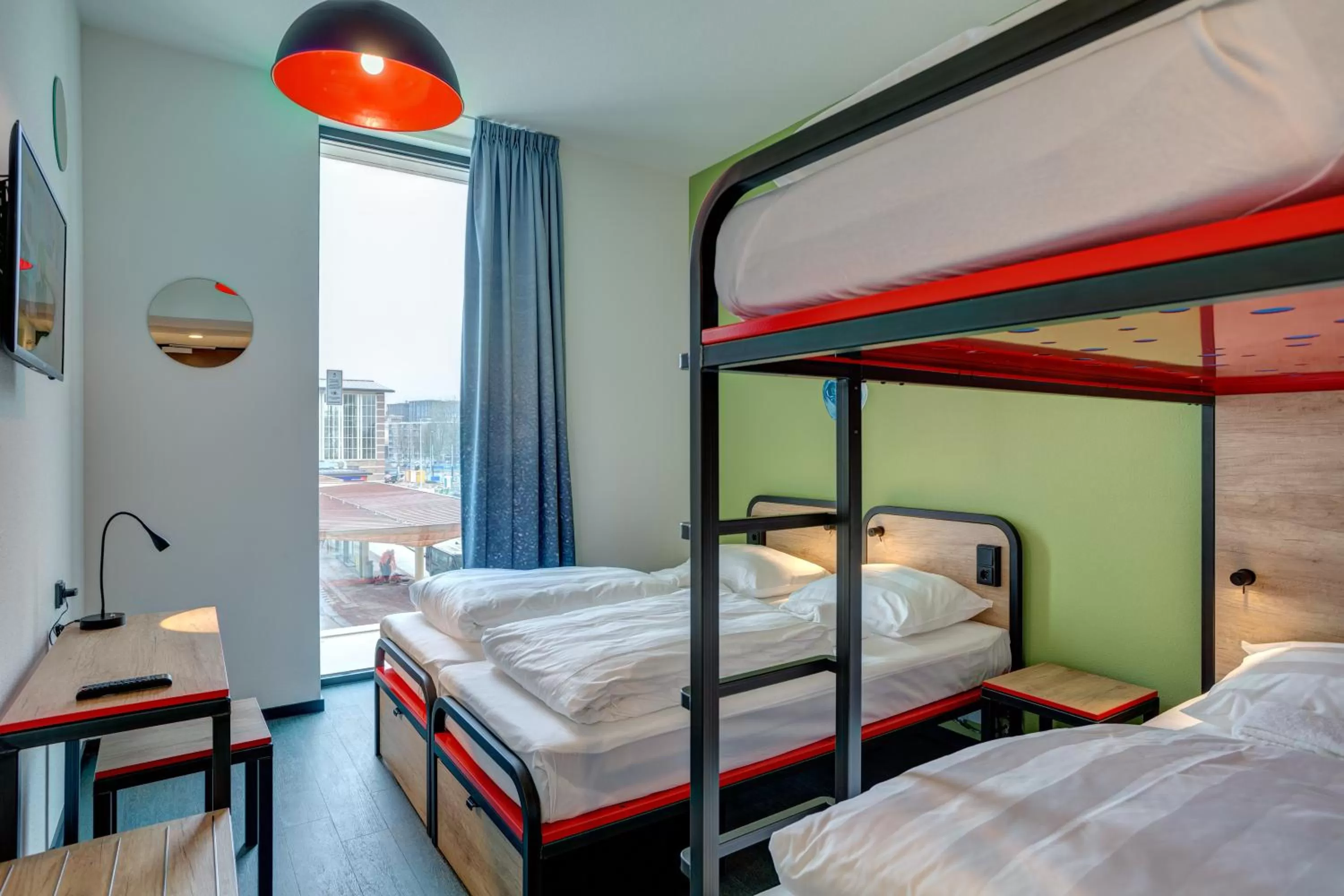 Photo of the whole room, Bed in MEININGER Hotel Amsterdam Amstel