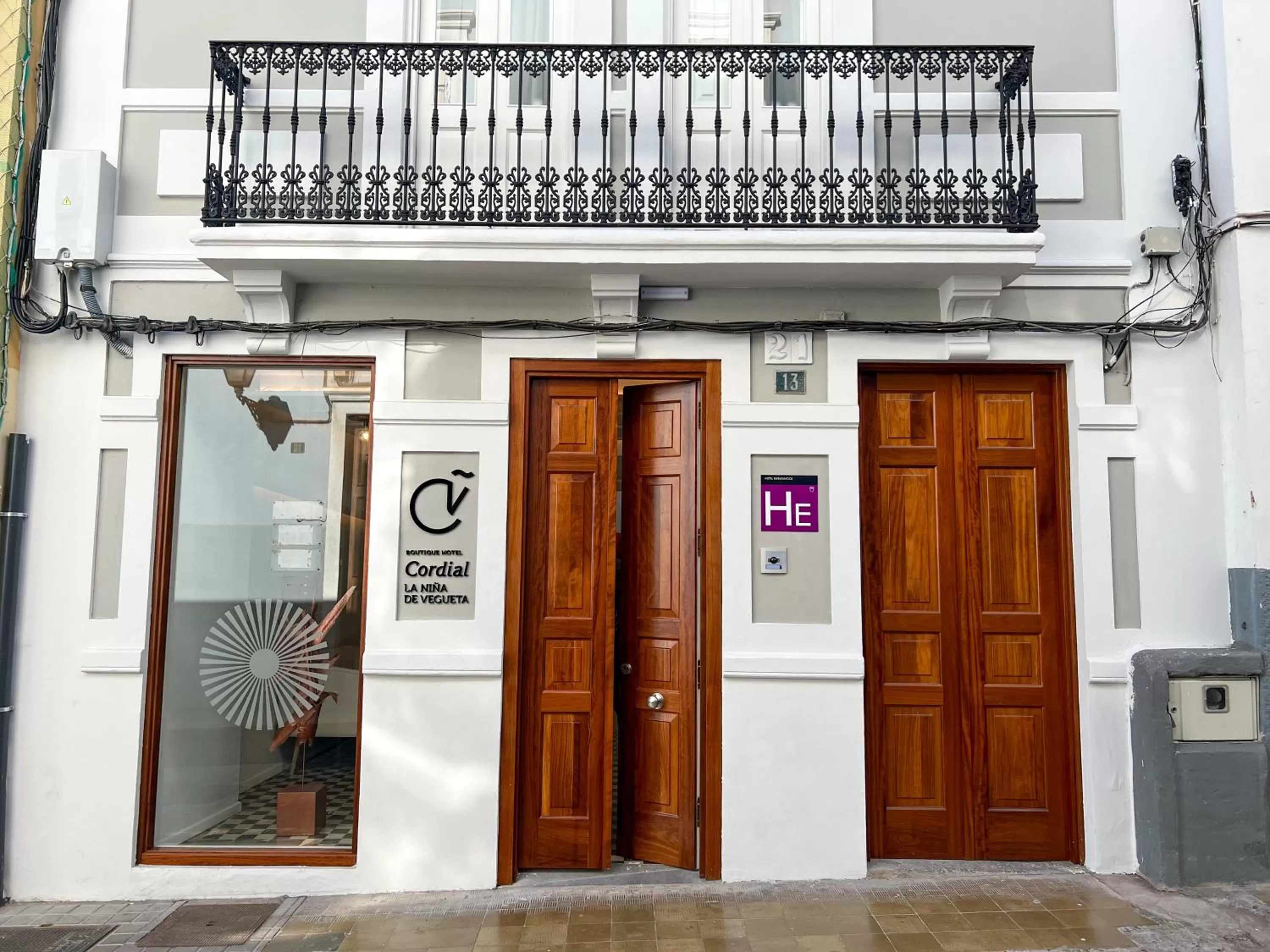 Property building in Boutique Hotel Cordial La Niña de Vegueta