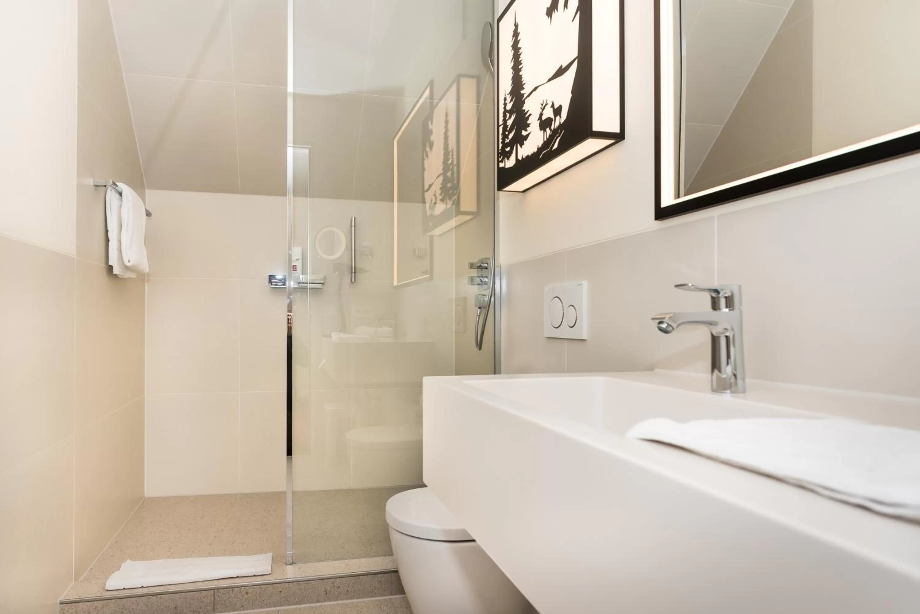 Shower in Parkhotel Rothof