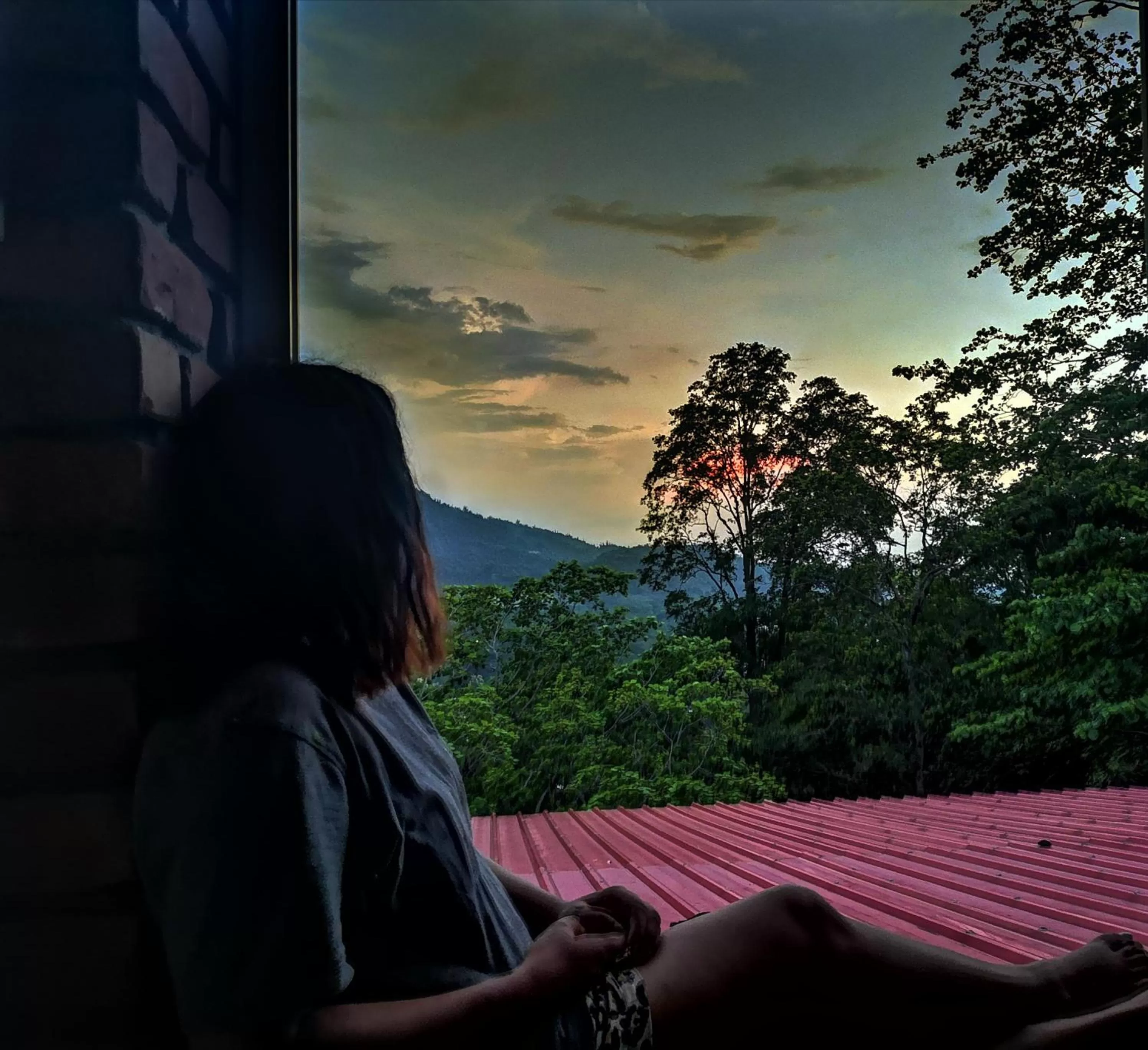 People in Hill Top Swiss Cottage