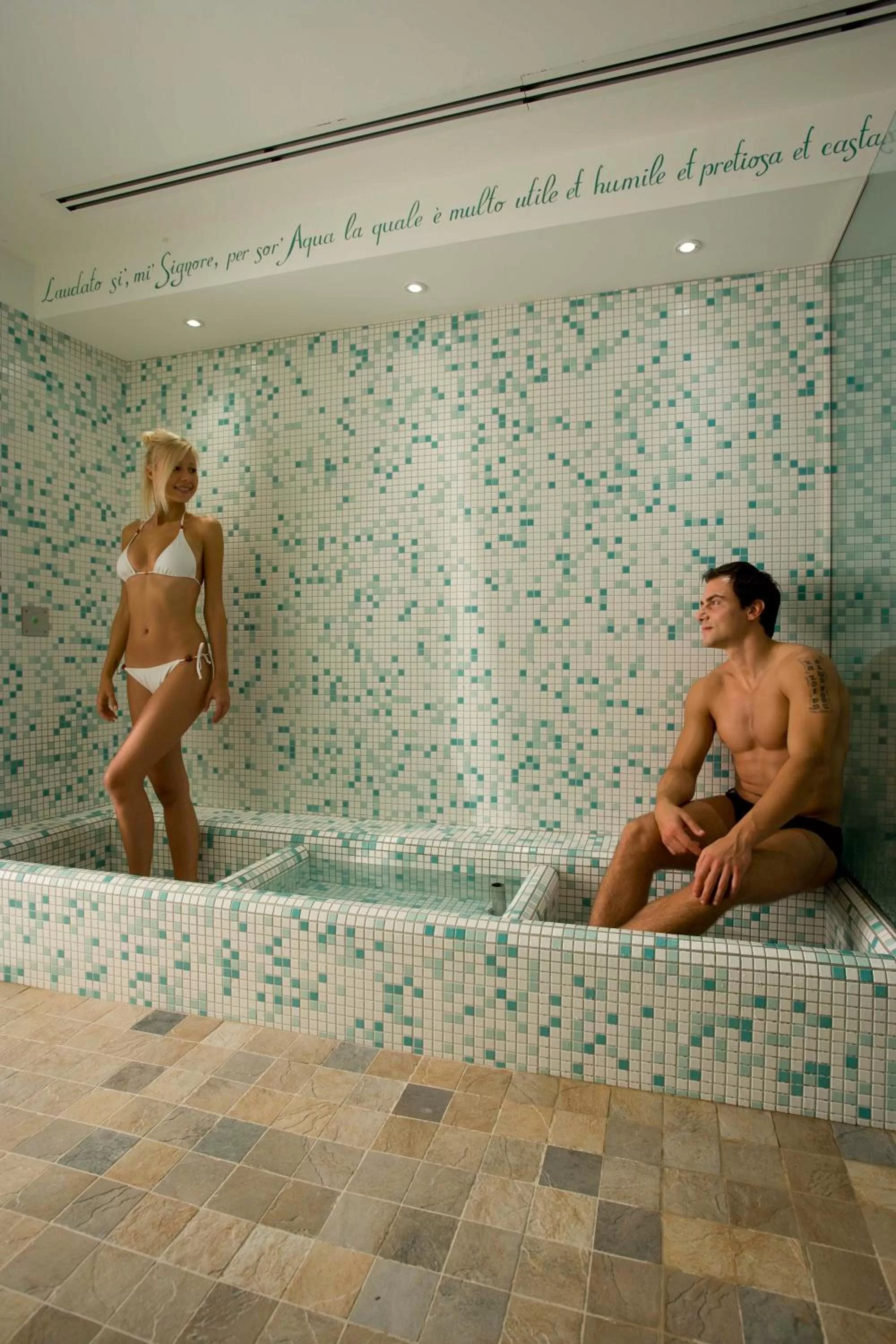 People in Hotel La Terrazza RESTAURANT & SPA