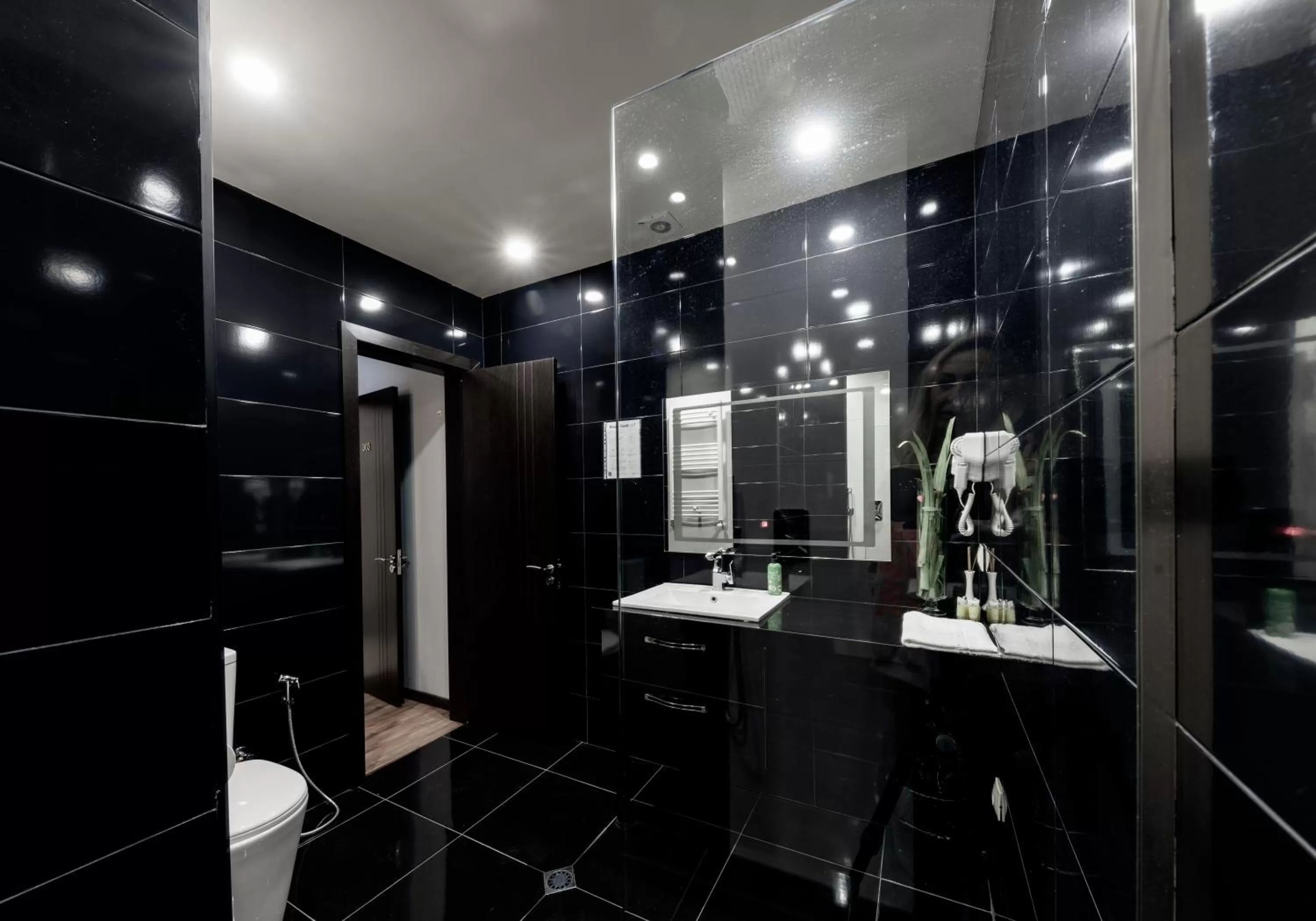 Shower in Sani Apart Hotel