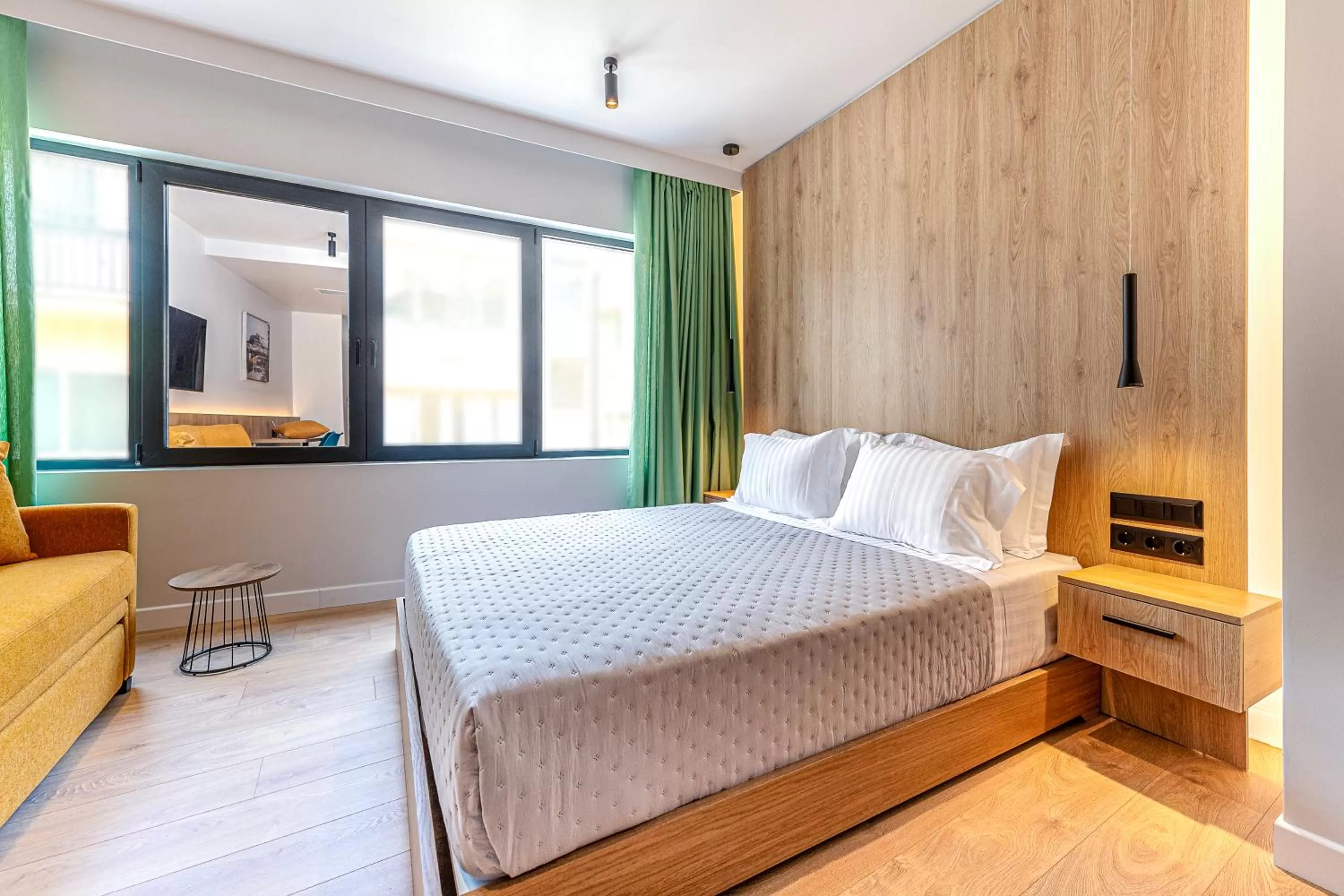 Bed in A&N Athens Luxury Apartments - Ermou