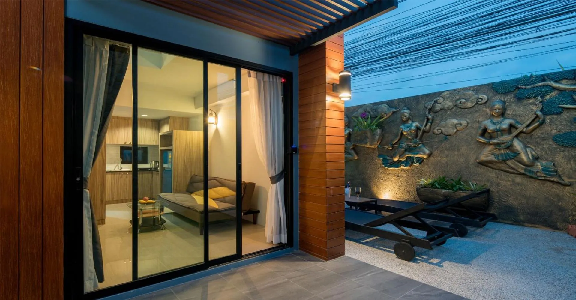 Facade/entrance in Peace Blue Naiharn Naturist Resort Phuket SHA Extra Plus