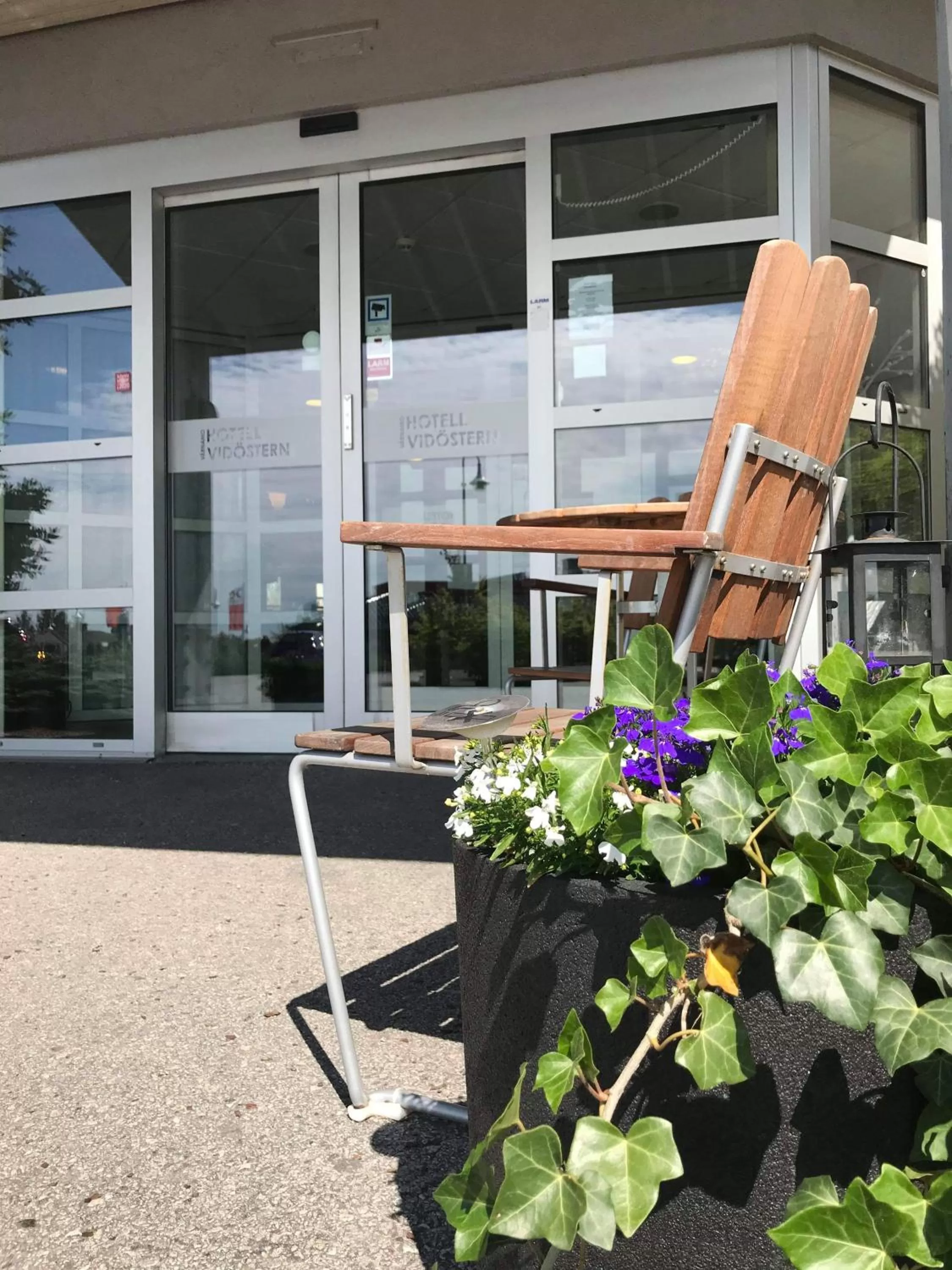 Patio in Best Western Hotel Vidöstern