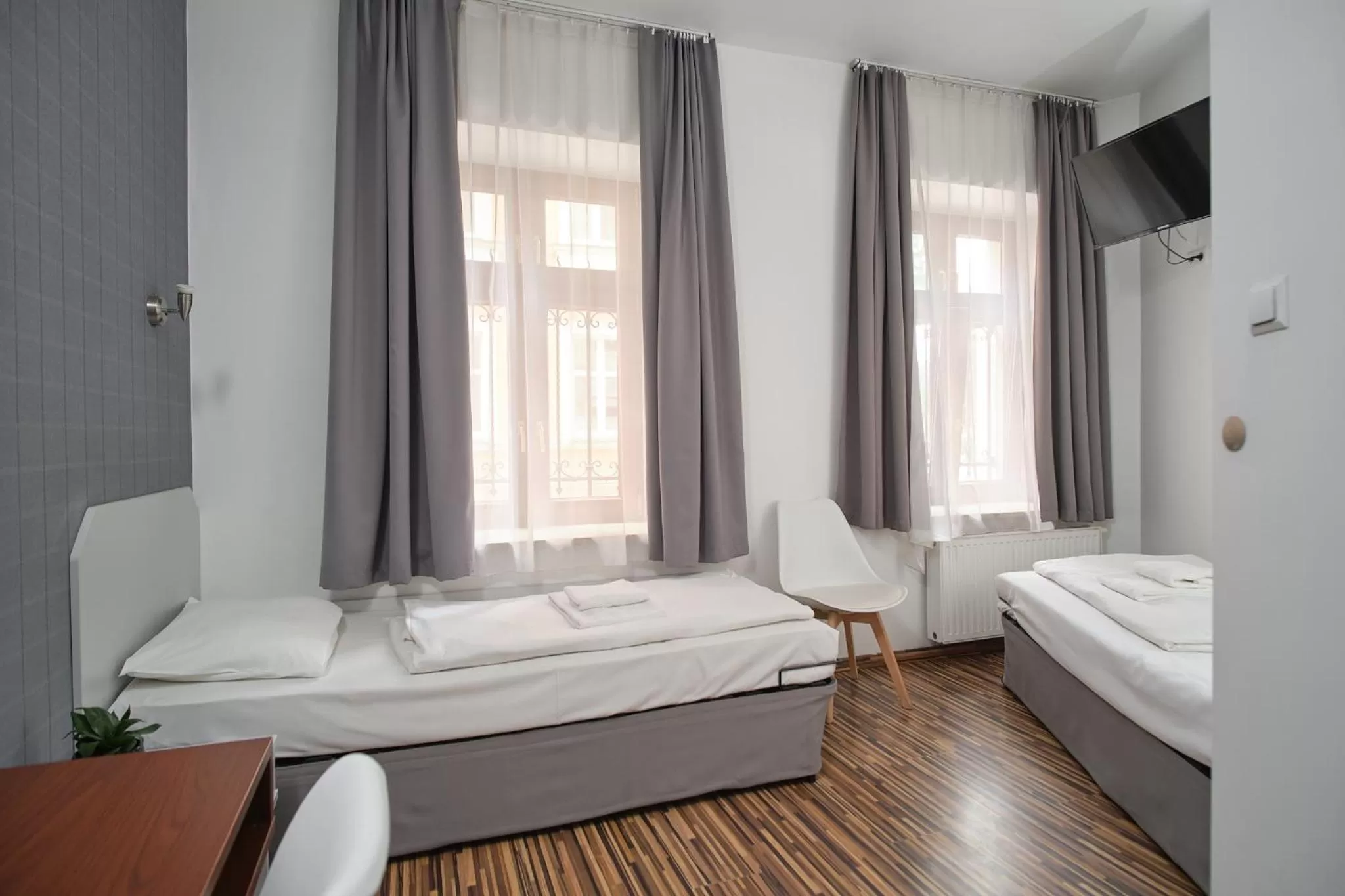 Bed in Akira Bed & Breakfast