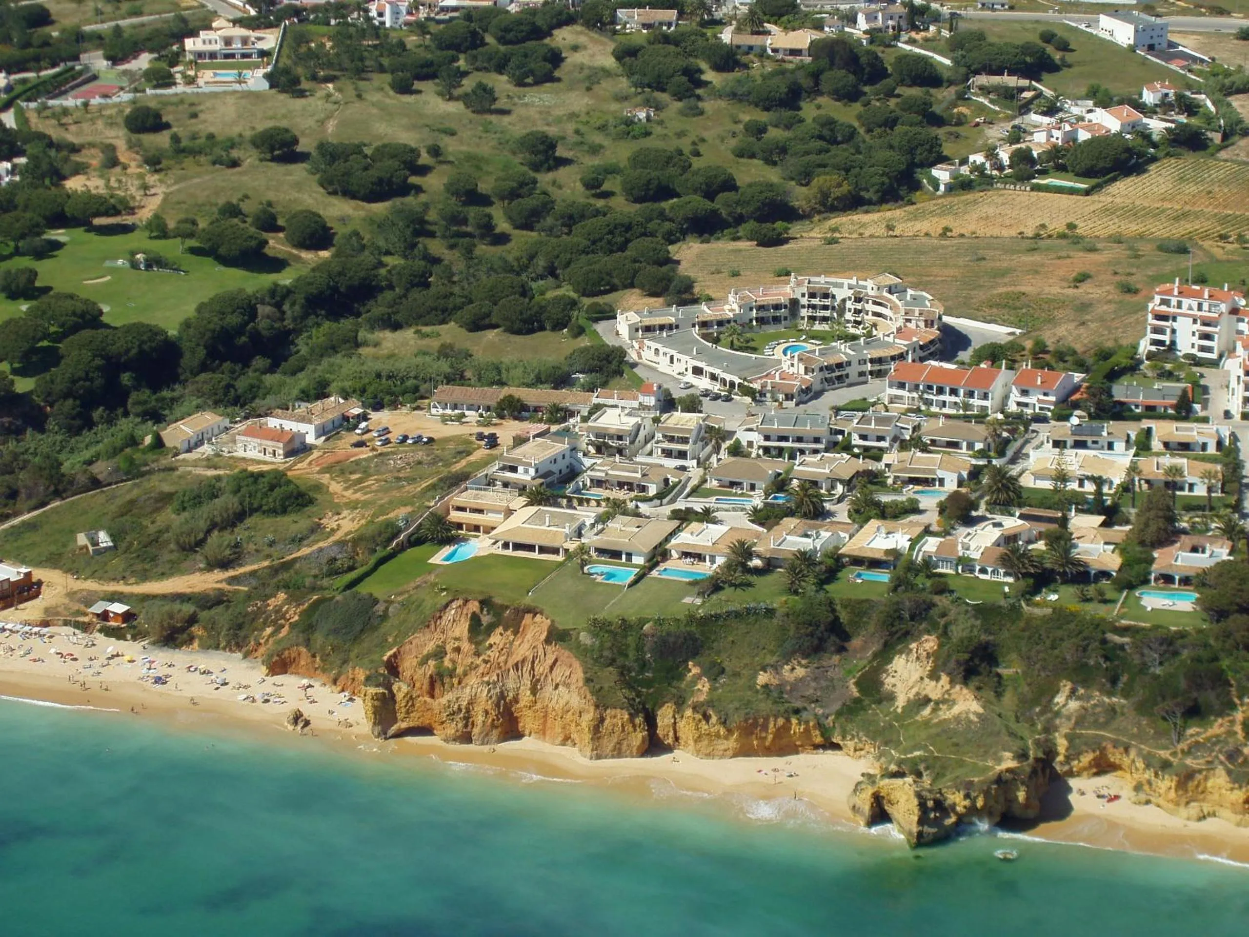 Natural landscape in Clube Maria Luisa