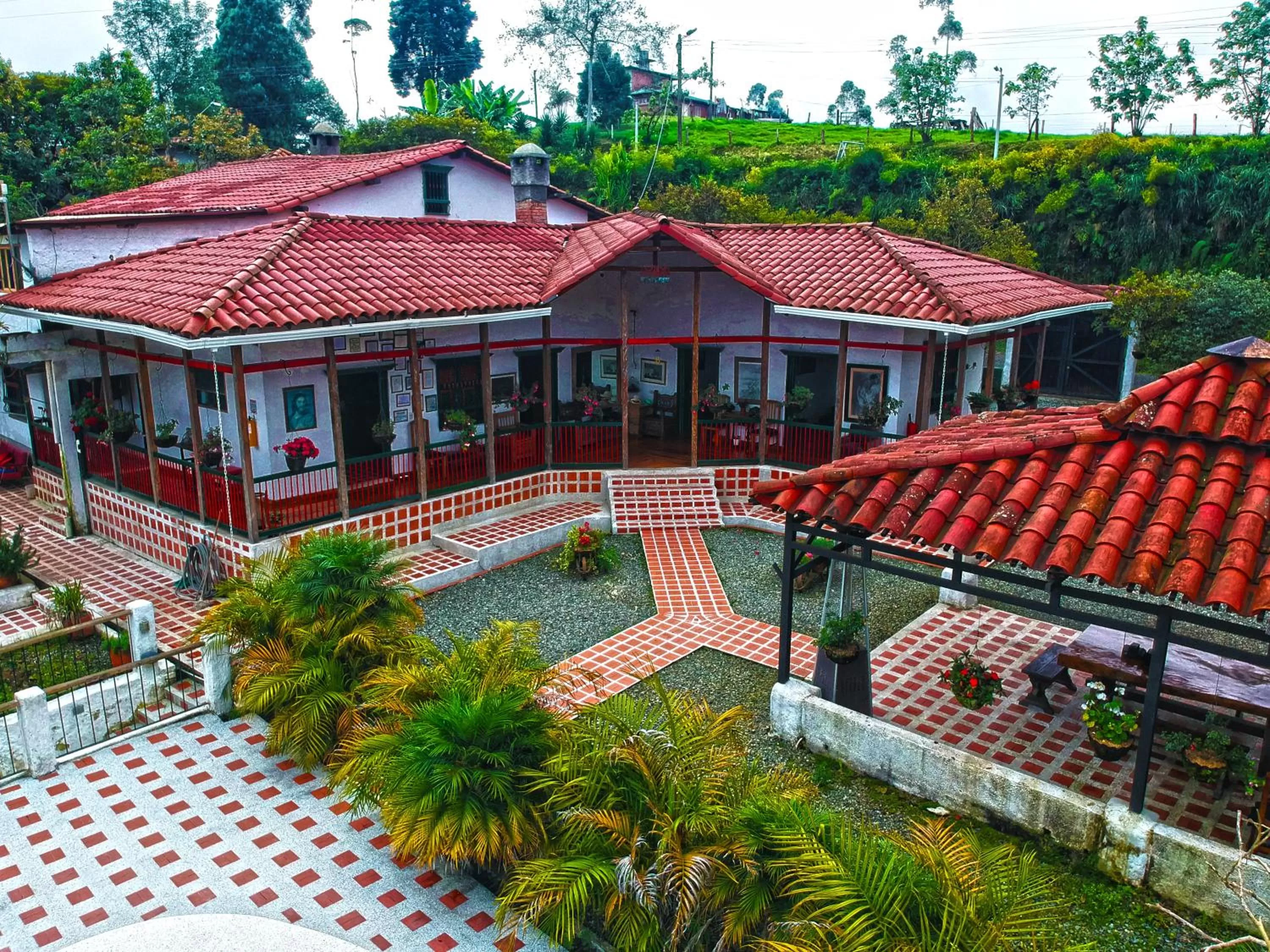Facade/entrance in Finca Campestre La Adelita B&B