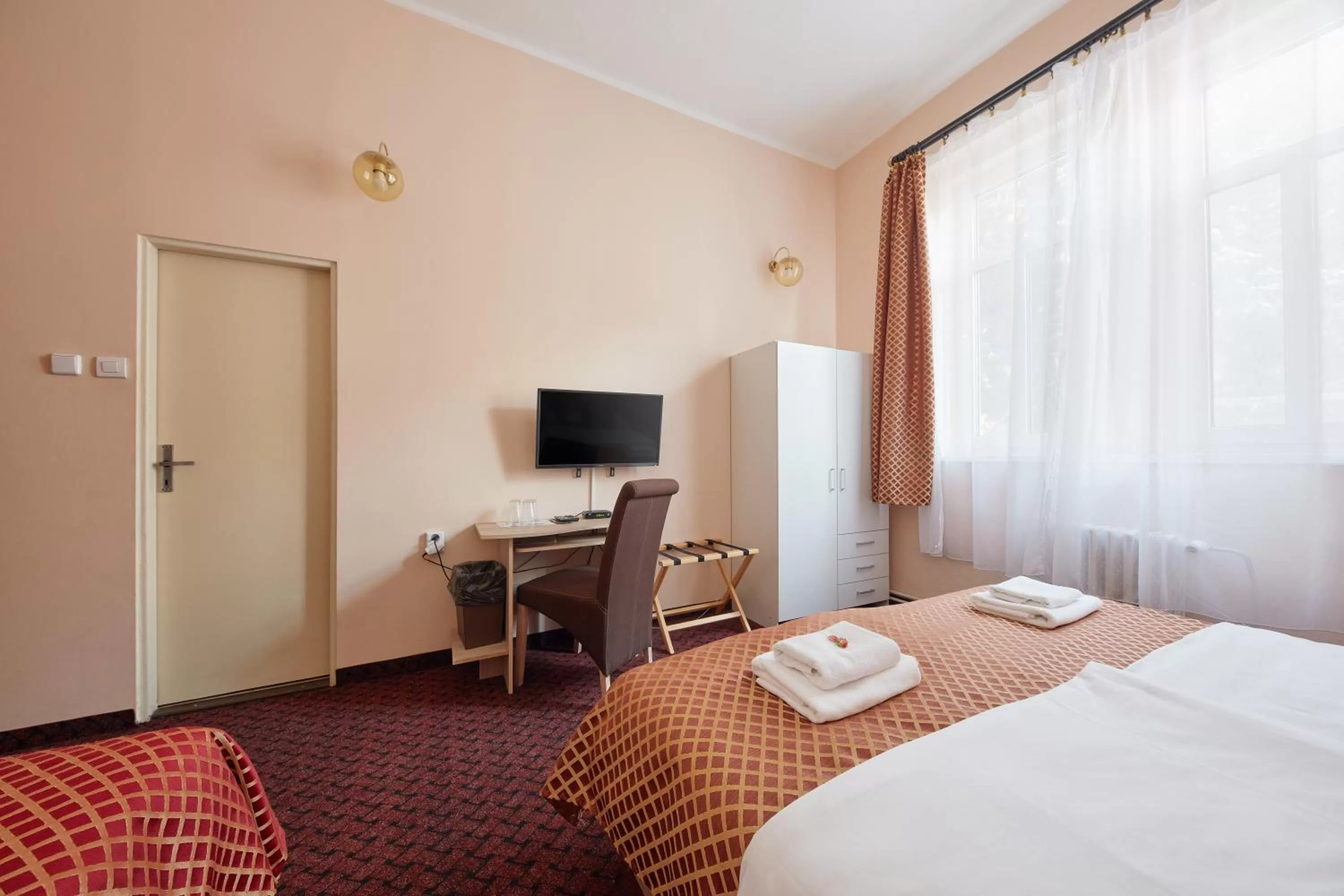 Bedroom, Bed in Hotel Roosevelt