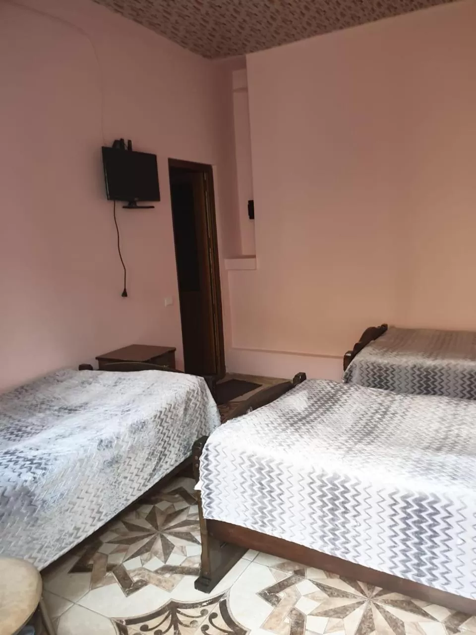 Bed in Tatev Shinuhayr Hotel'