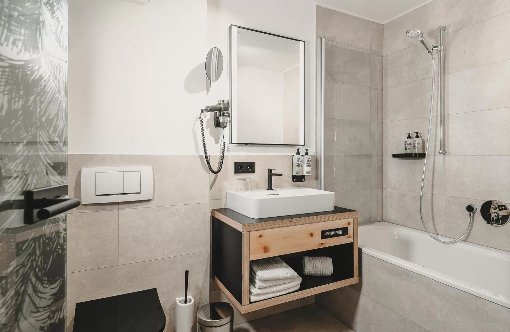 Bathroom in Hotel & Appartements Tiroler Buam