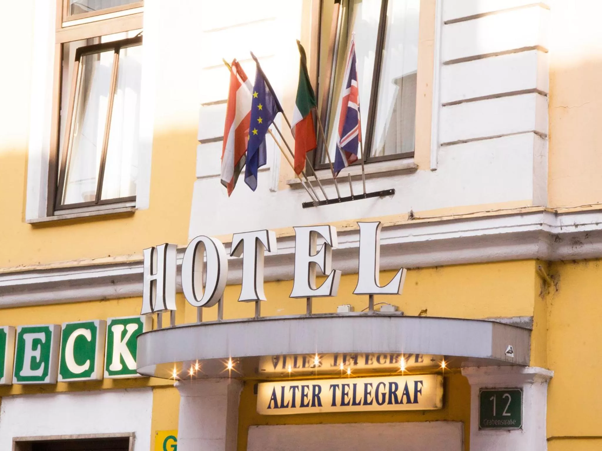 Facade/entrance in Hotel Alter Telegraf