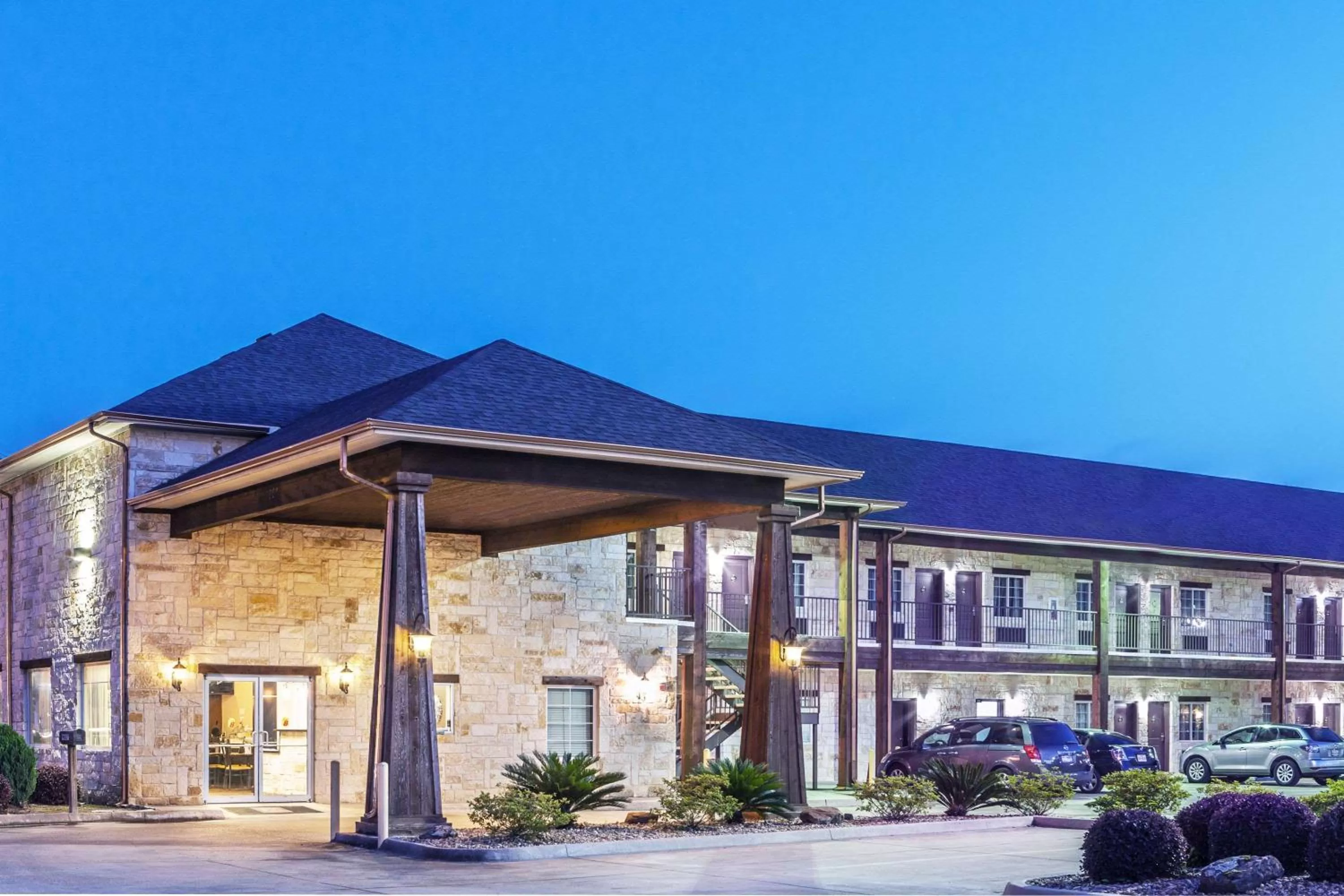 Property building in Super 8 by Wyndham Center