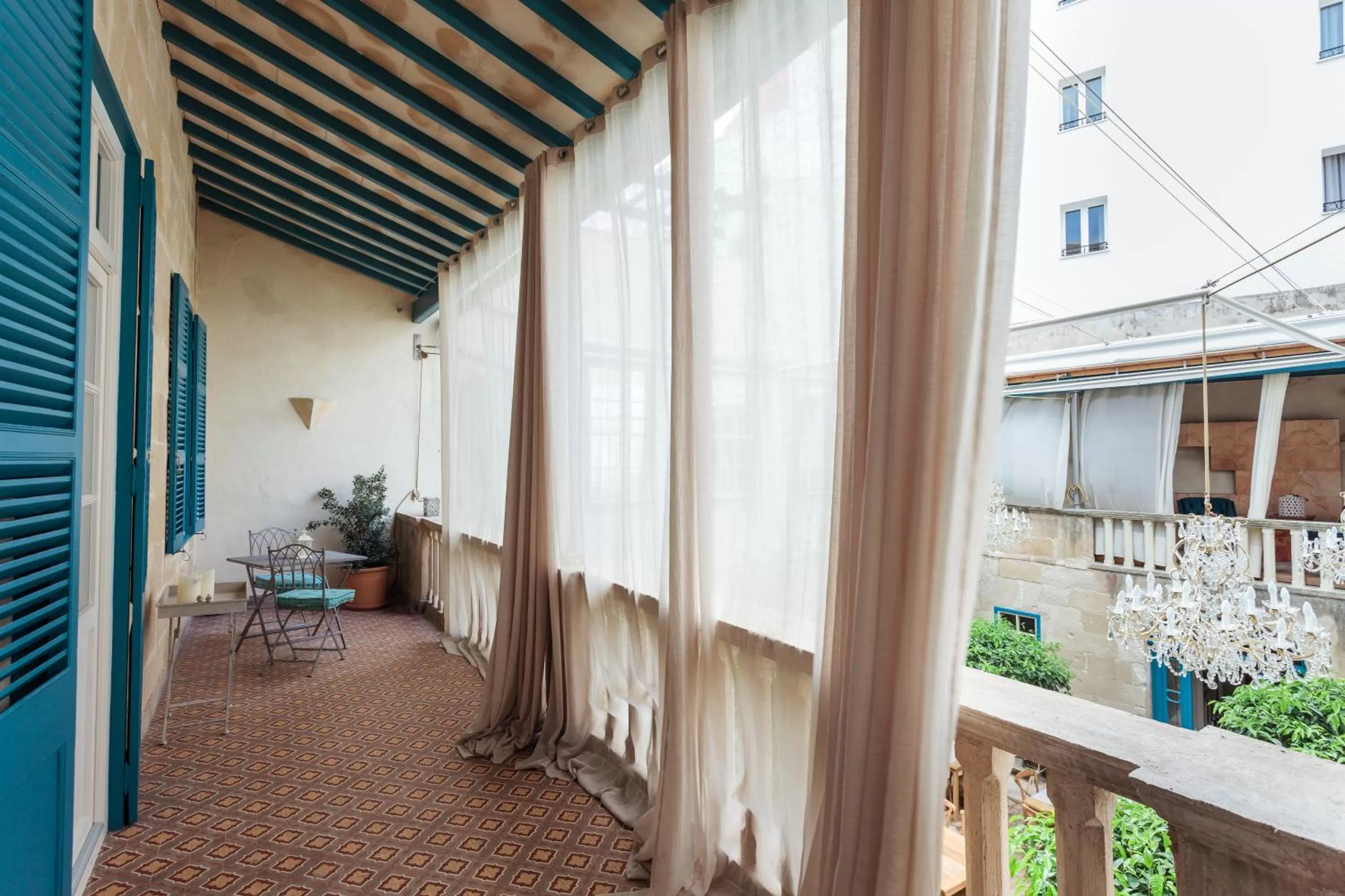 Balcony/Terrace in Jardí de Ses Bruixes Boutique Hotel