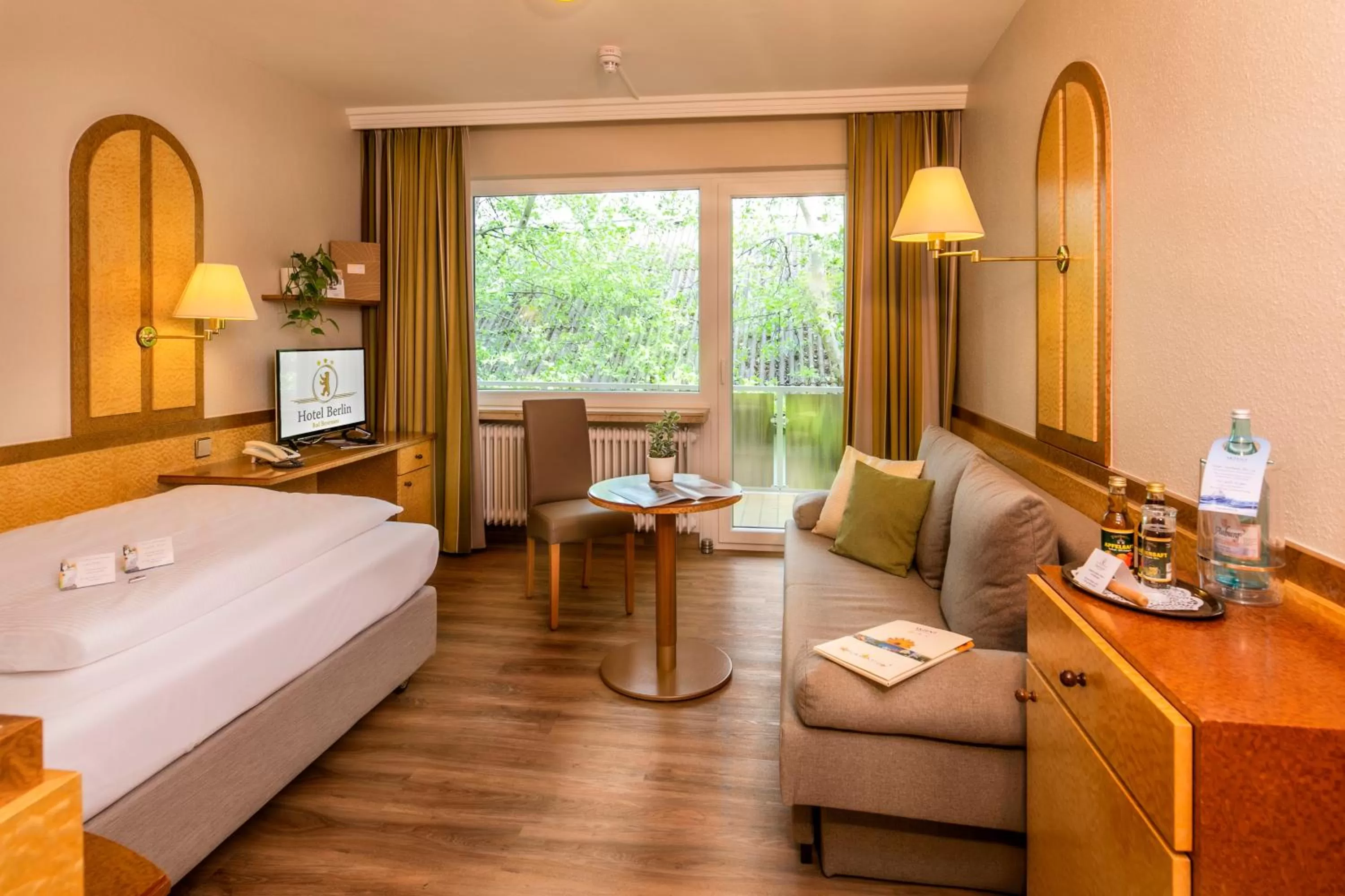 Photo of the whole room, Bed in Akzent Hotel Berlin