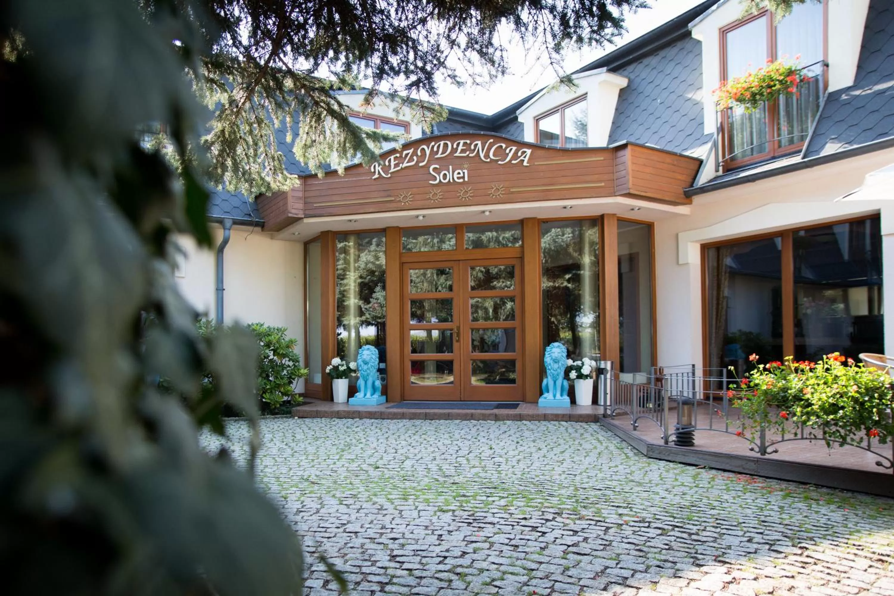 Facade/entrance in Hotel Rezydencja Solei