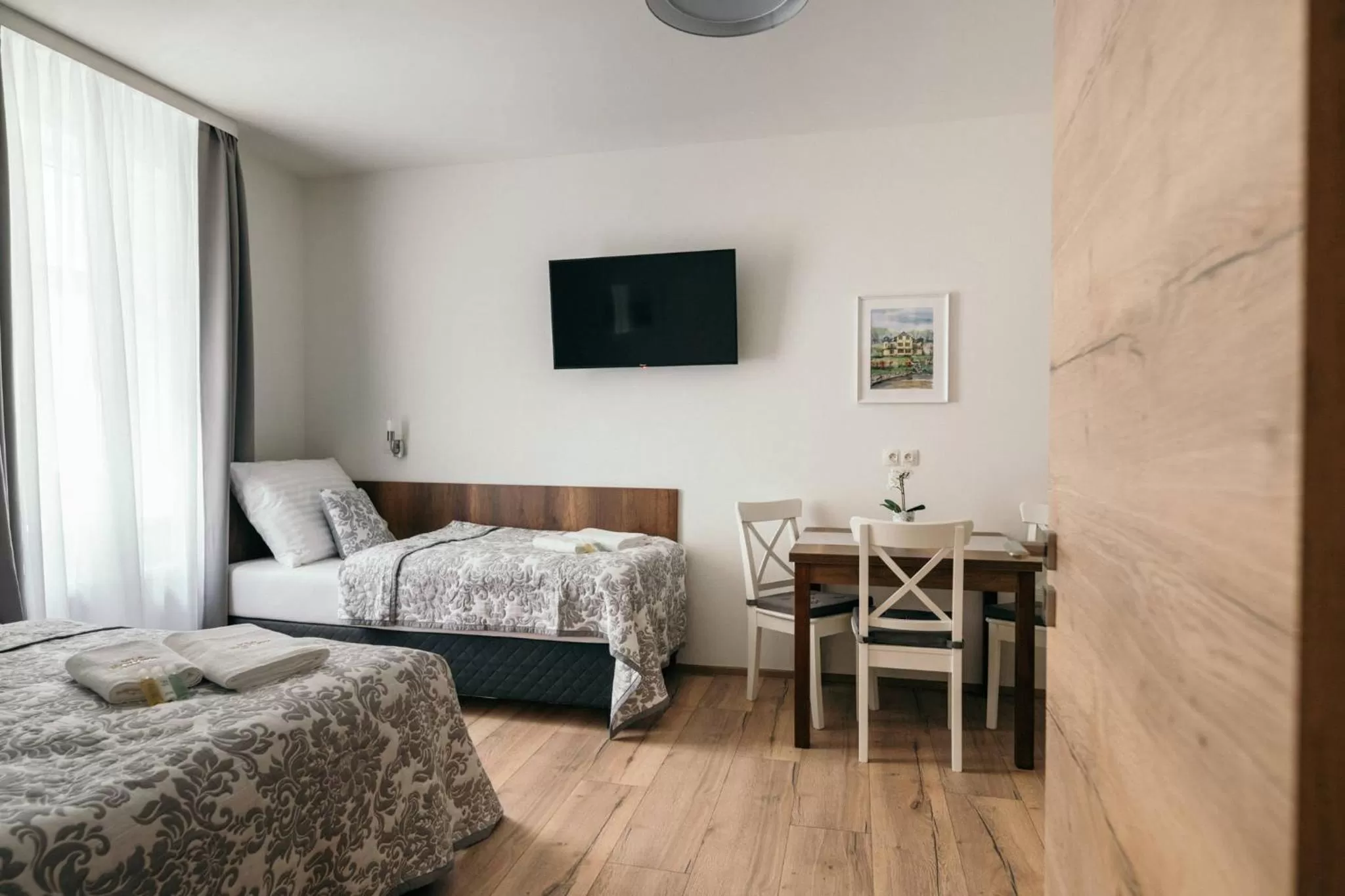 Photo of the whole room, Bed in Vila Jáchymov