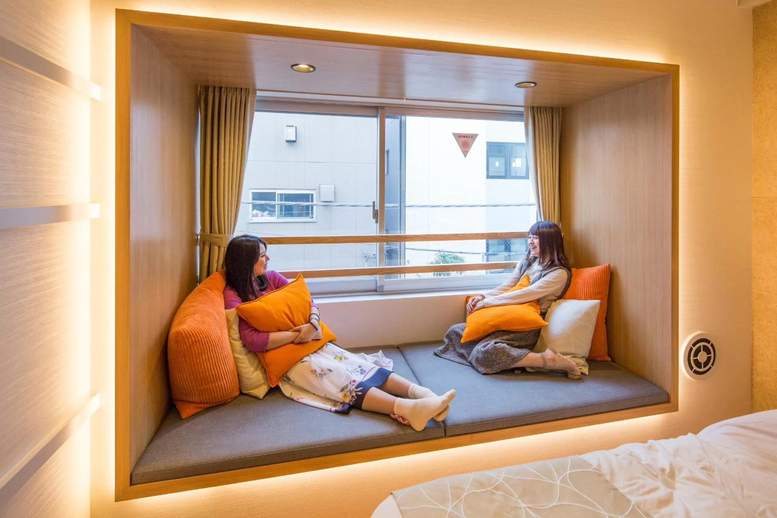 Bed in Sakura Cross Hotel Ueno Okachimachi