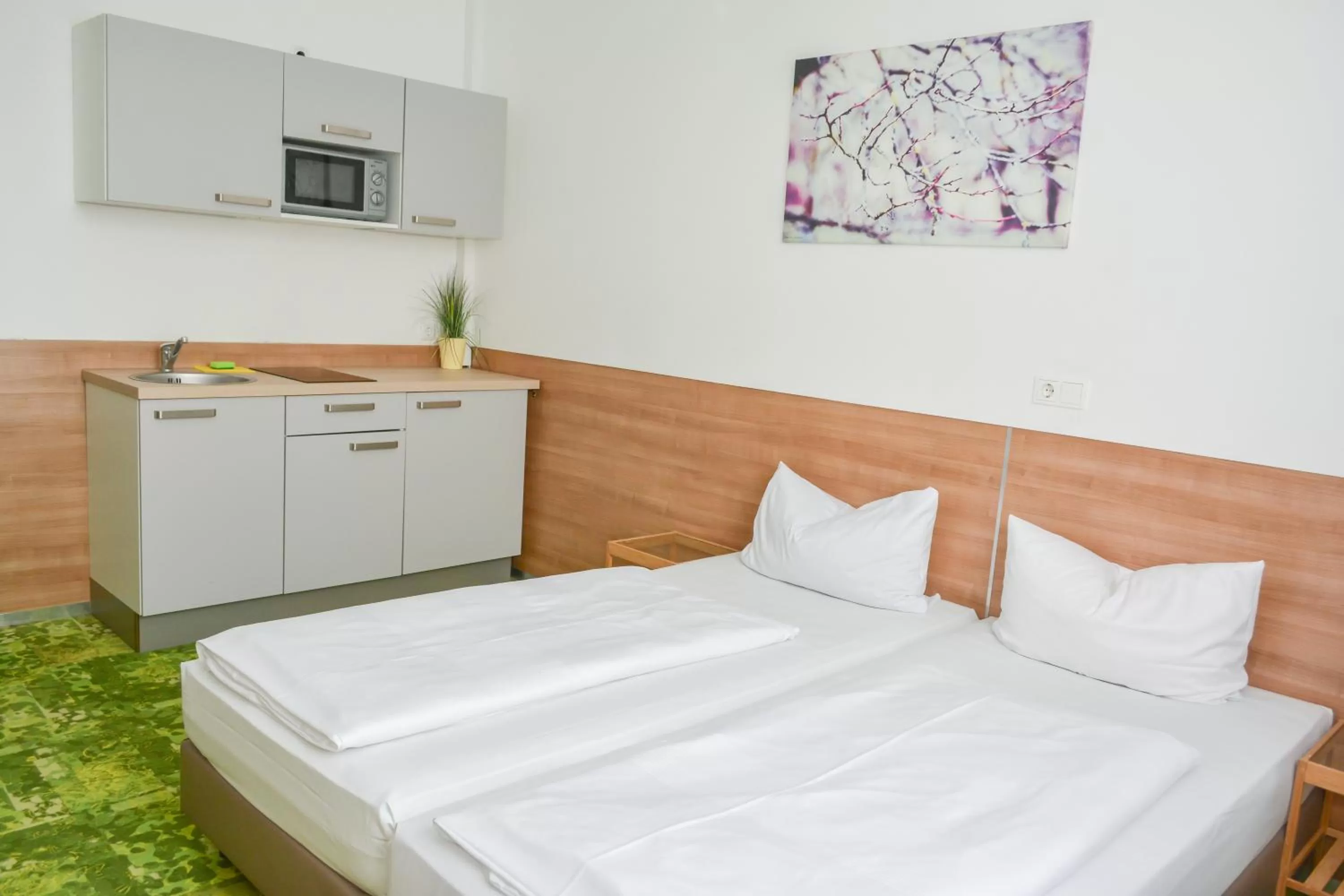 Photo of the whole room, Bed in 24seven Apartments - Self Check-IN