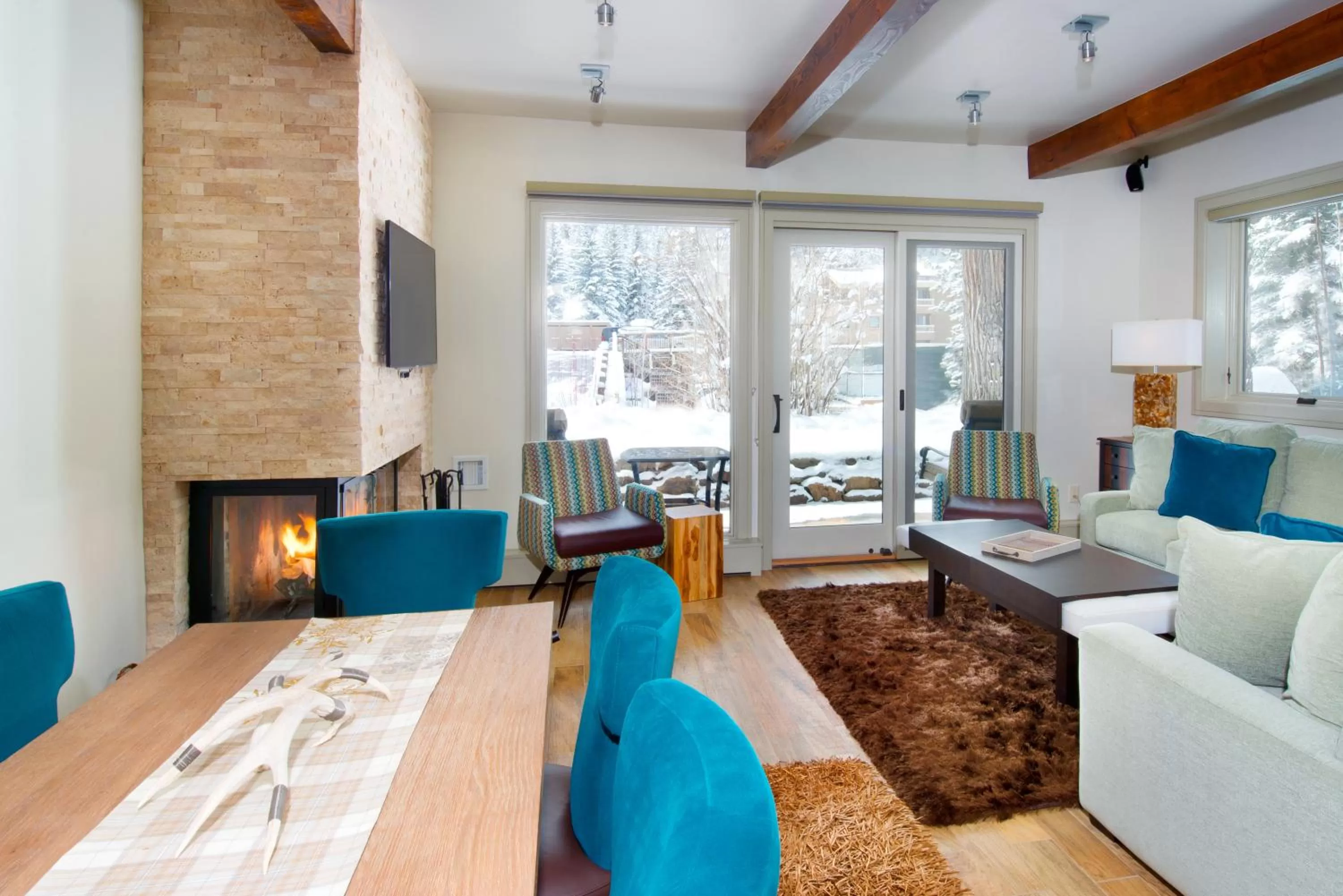 Living room in The Gant