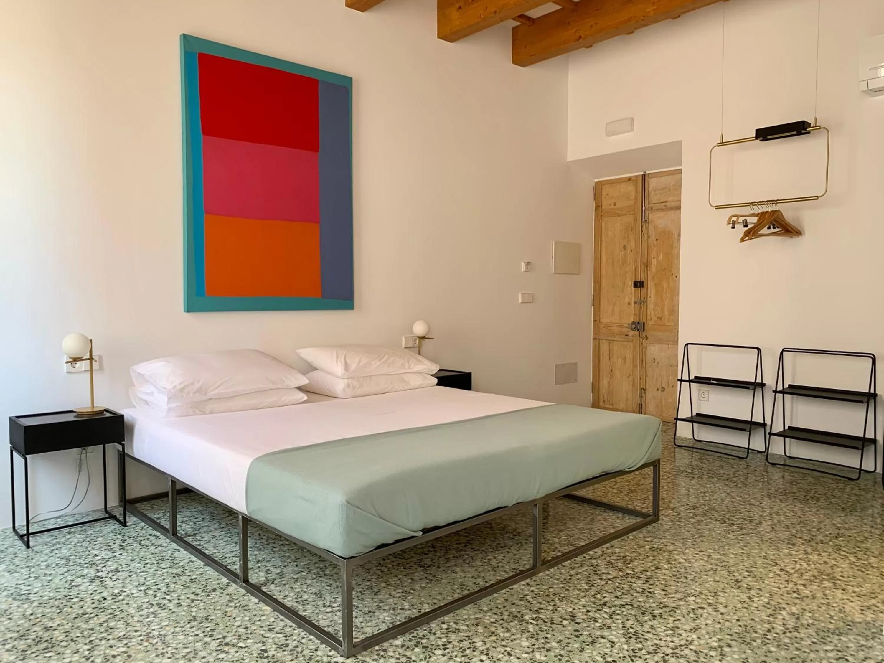 Bed in Fragile Hotel