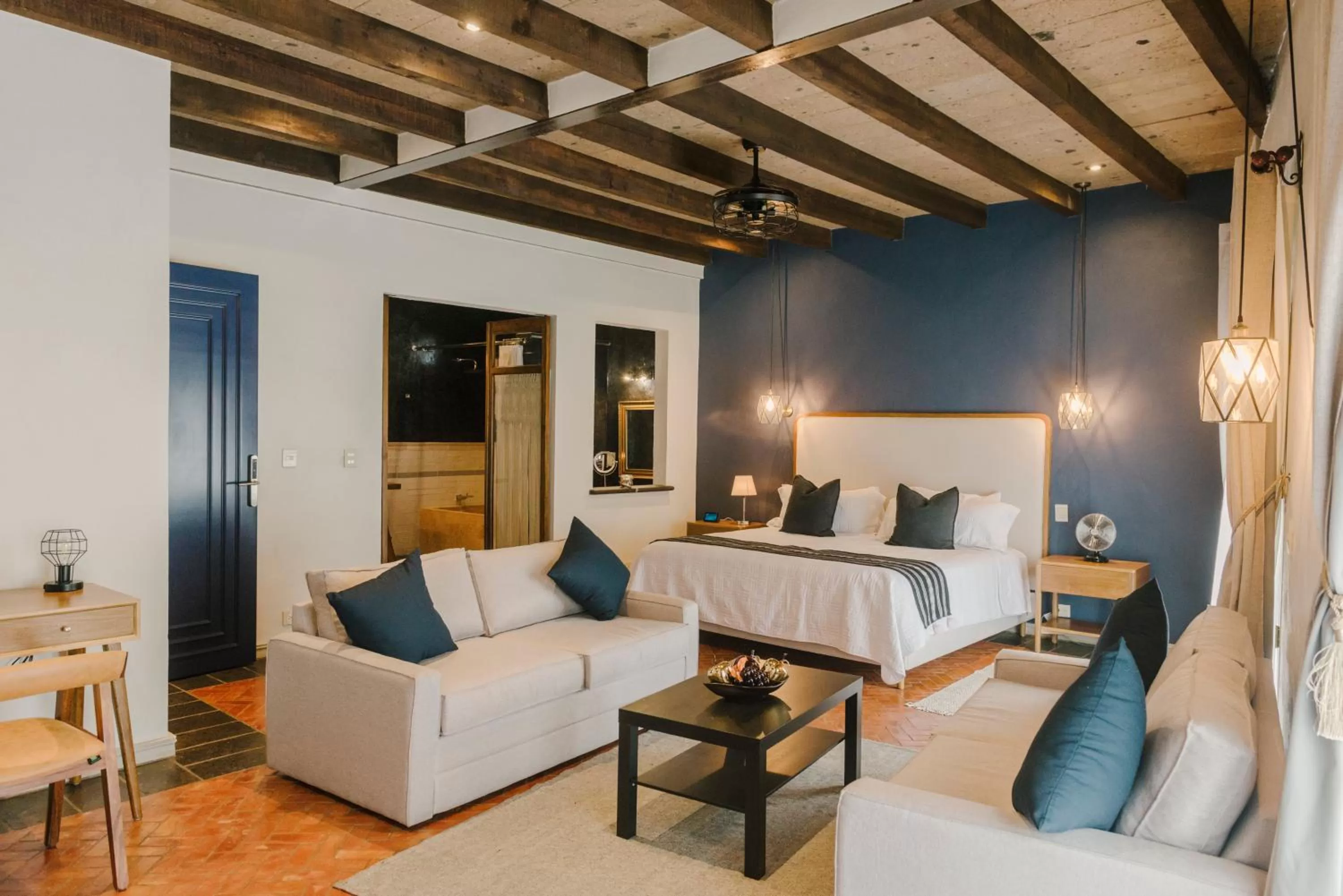 Bed in Agua Santa Hotel Boutique