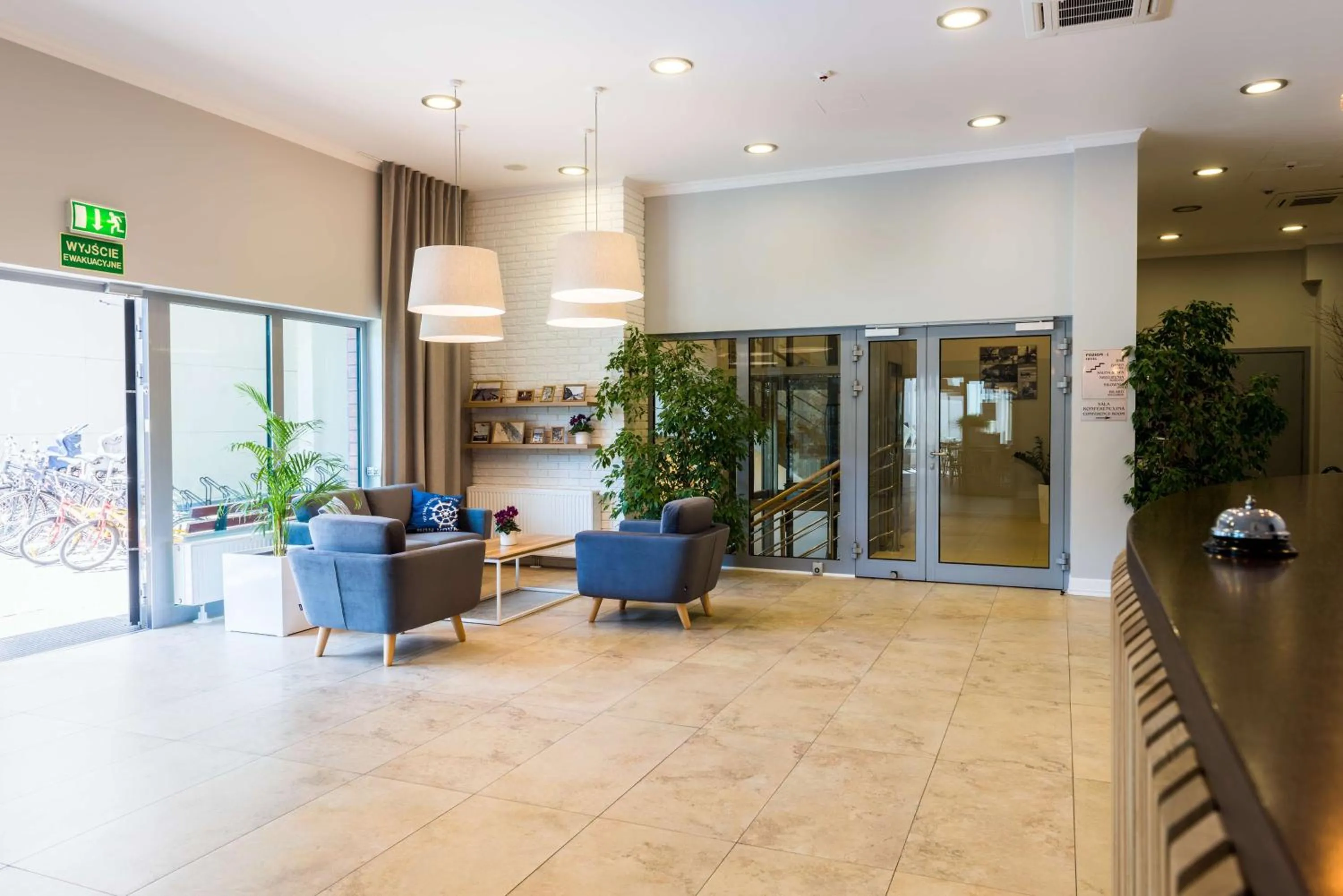 Lobby or reception in Best Western Hotel Jurata