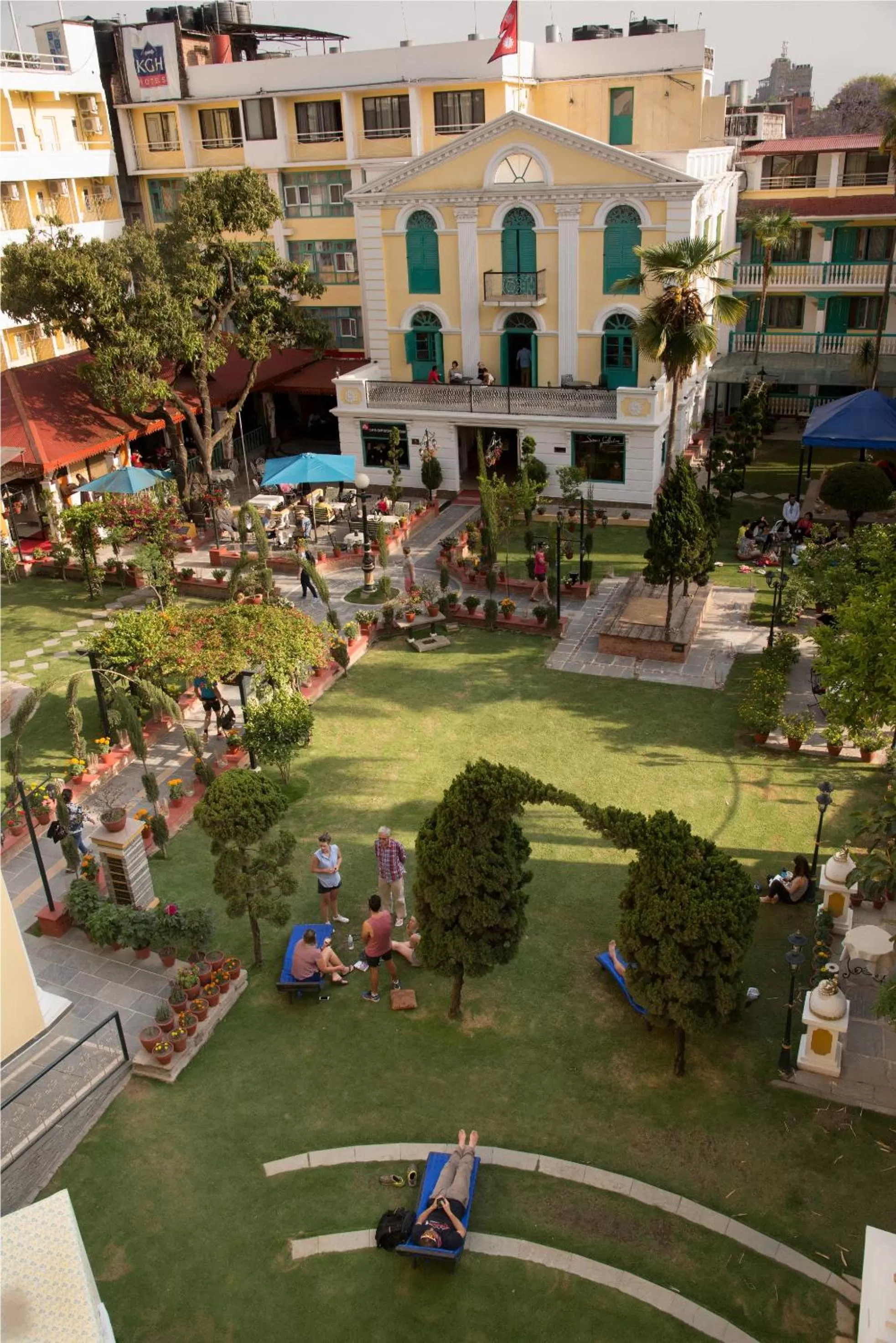 Garden in Kathmandu Guest House by KGH Group