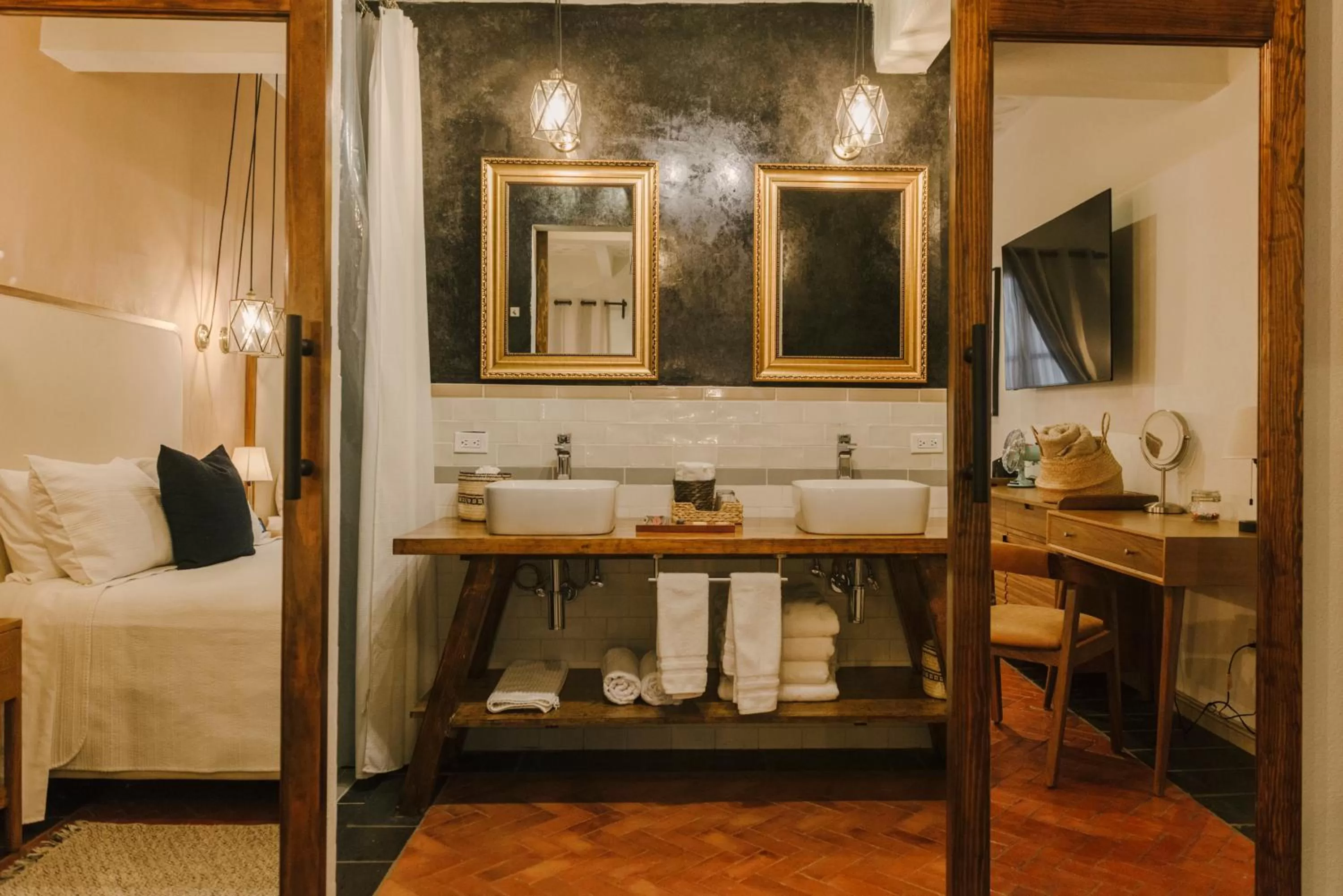 Bed in Agua Santa Hotel Boutique