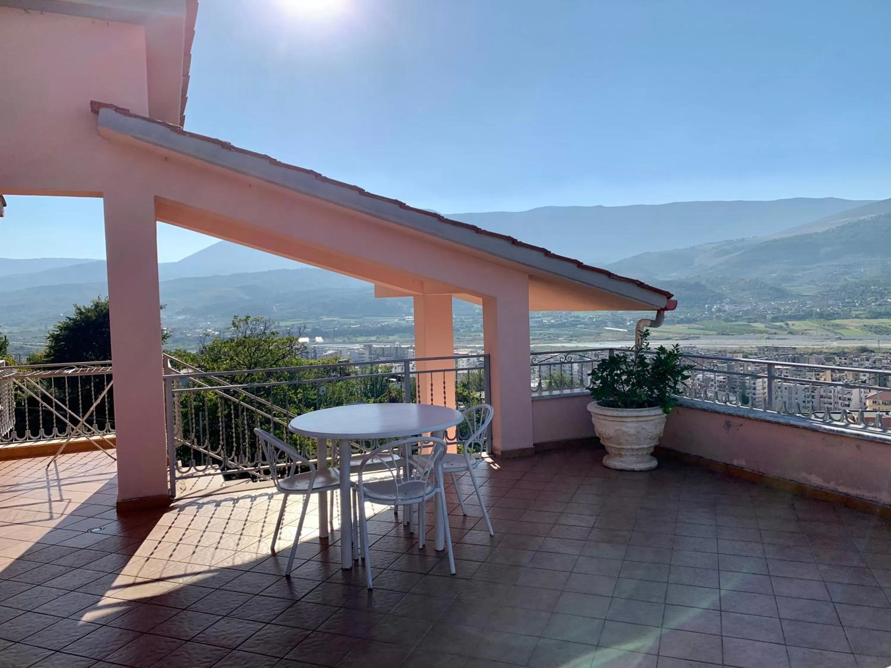 View (from property/room) in Guesthouse Villa Rosa Berat