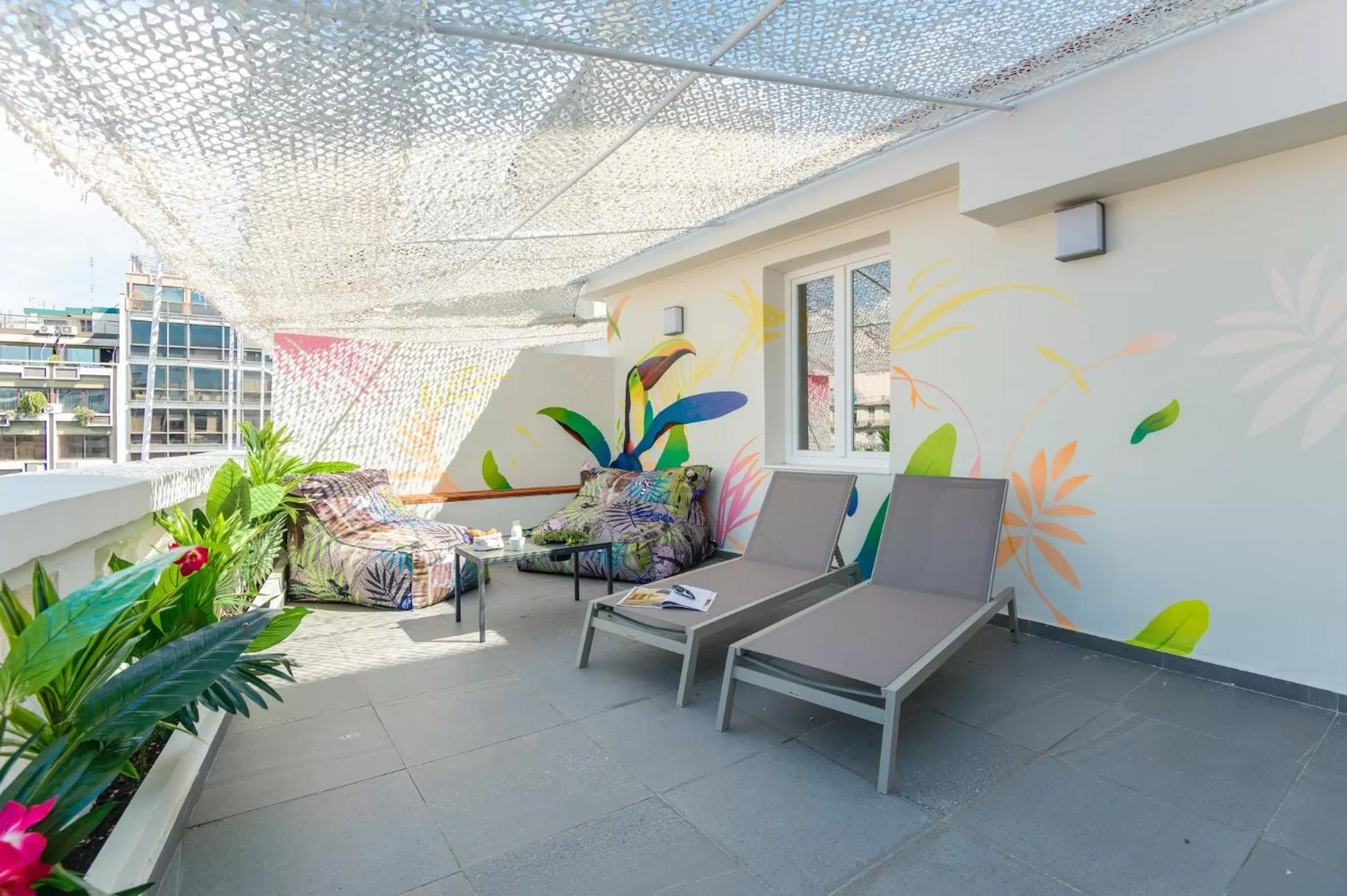 Balcony/Terrace in Colors Urban Hotel Thessaloniki