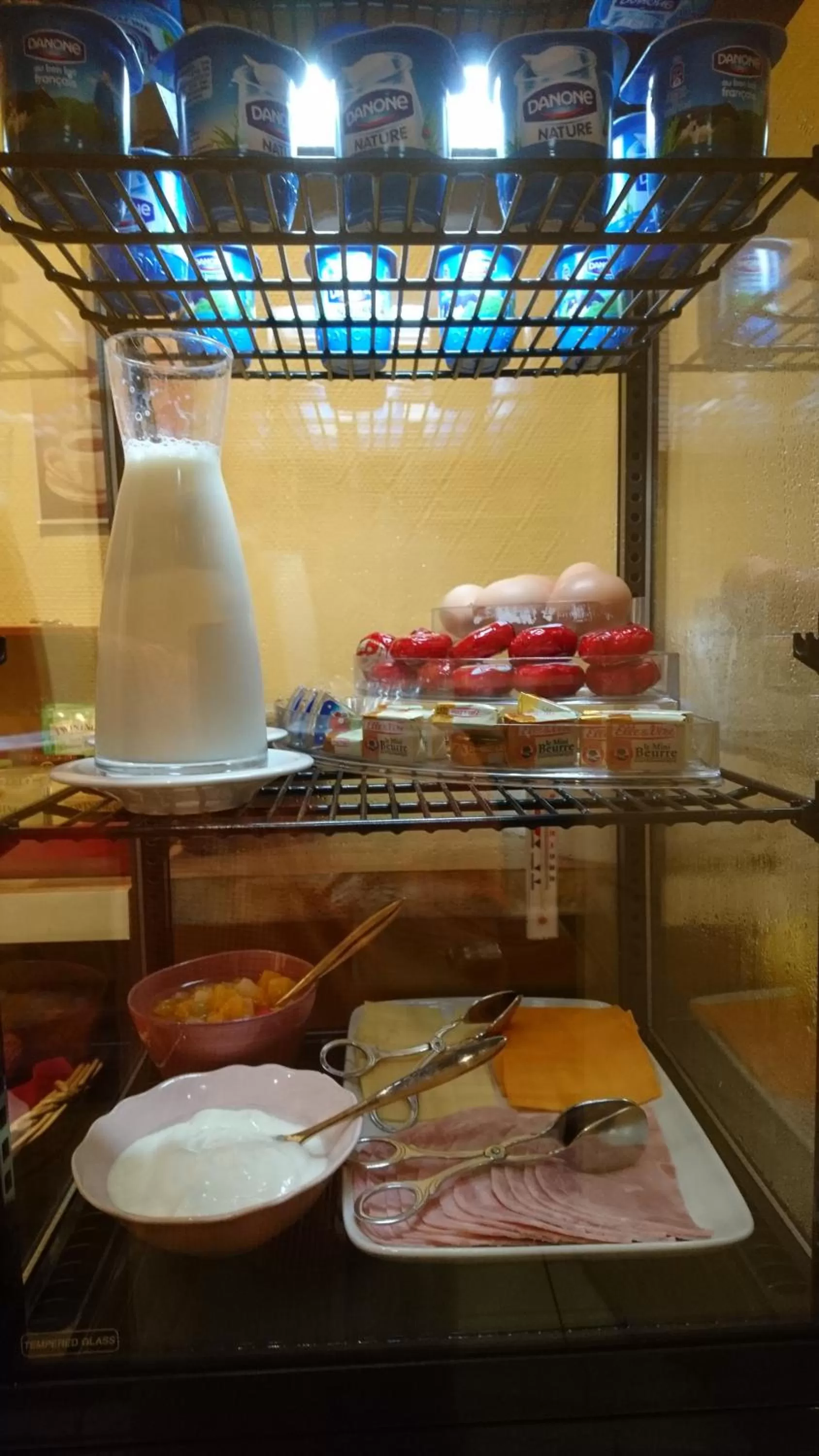 Buffet breakfast in Hotel Victor Hugo Nice