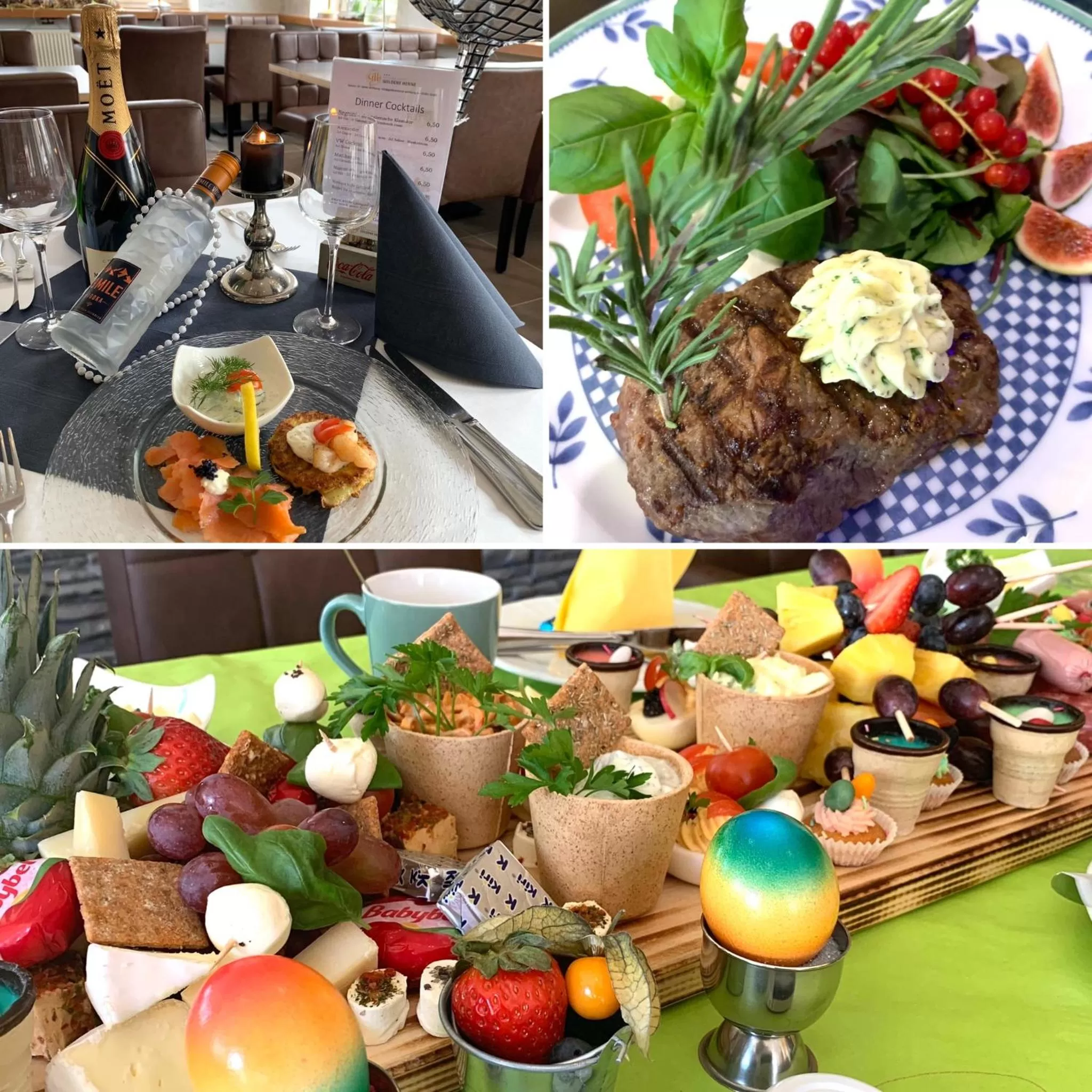 Restaurant/places to eat in Boutique Hotel Goldene Henne