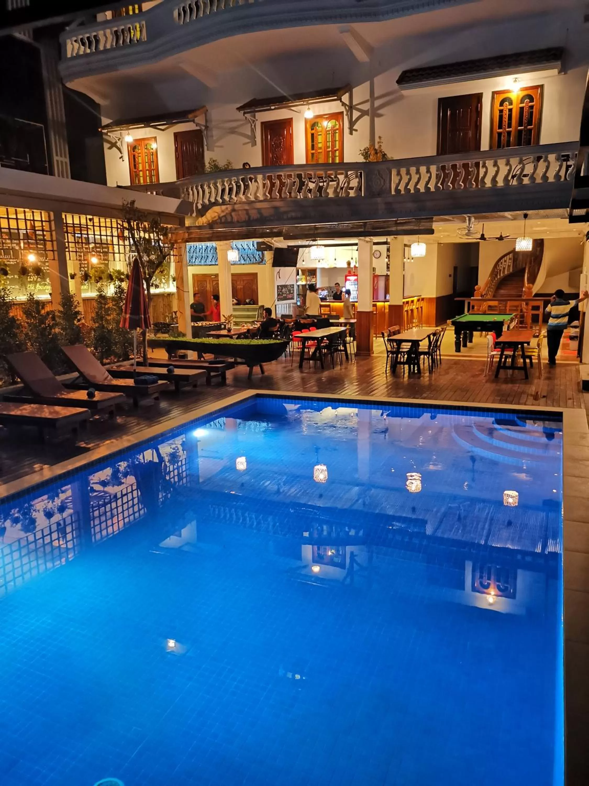 Property building in Poolside Villa