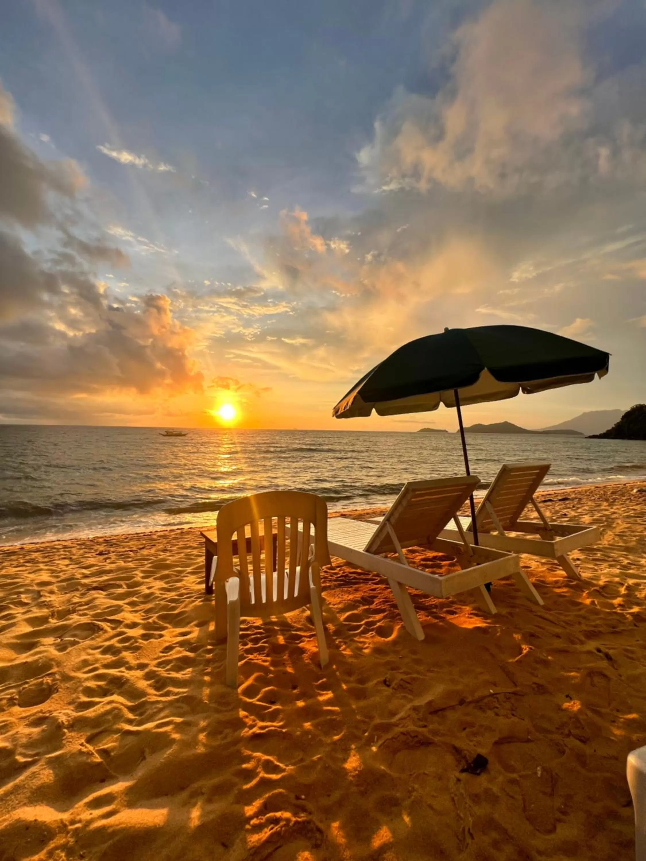 Sunset in Peak View Resort