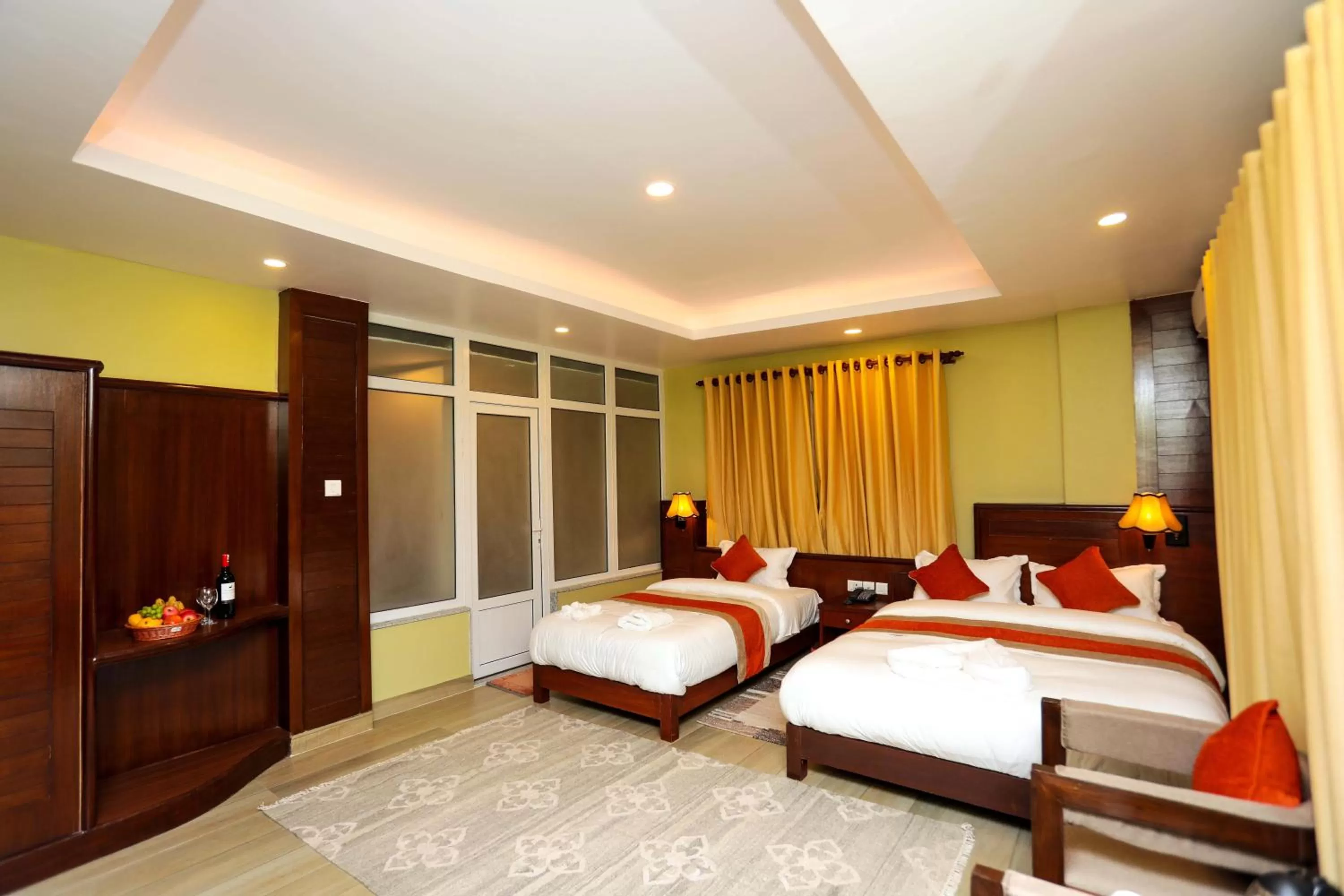 Bed in Hotel The Clock