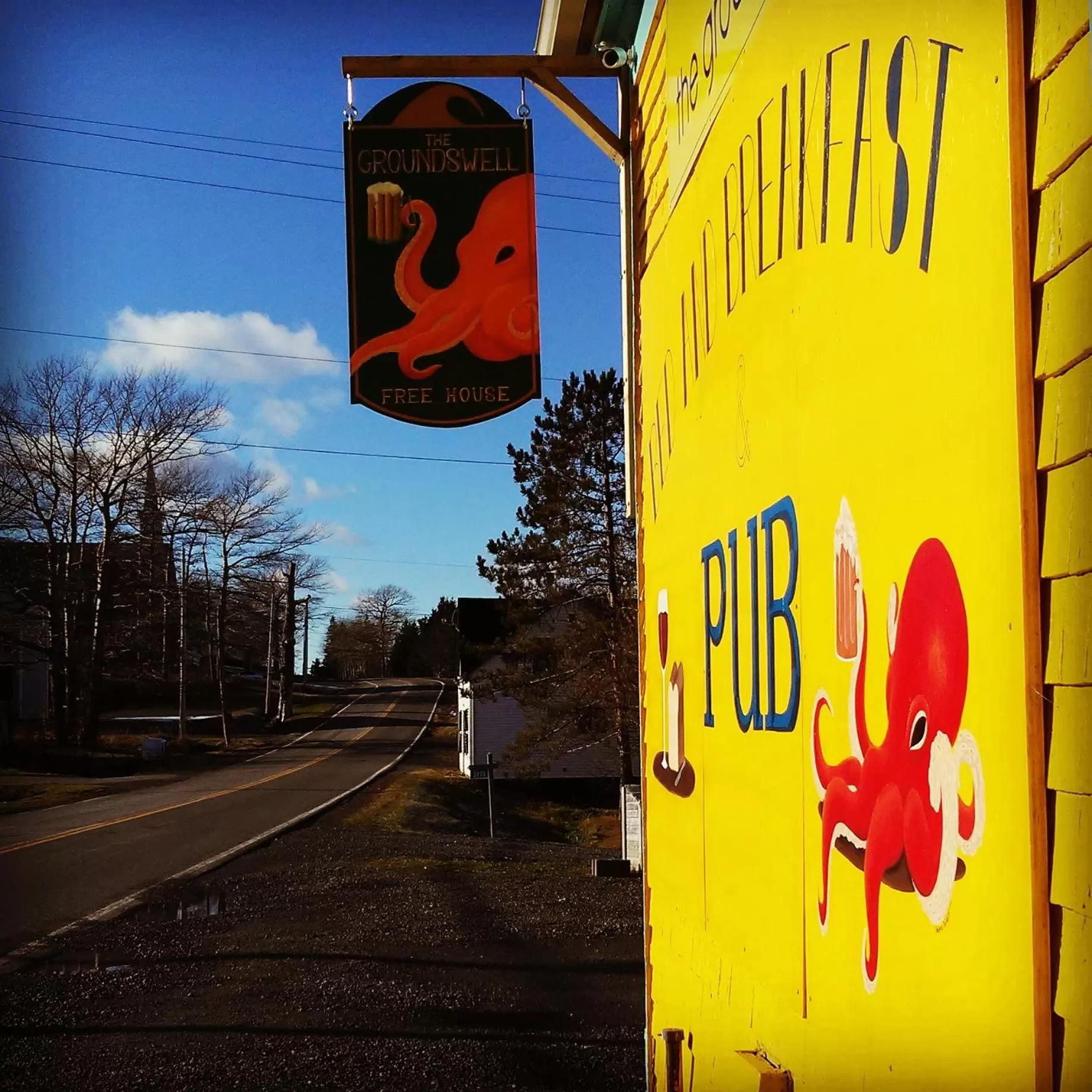 Facade/entrance, Property Logo/Sign in Groundswell Pub & Inn
