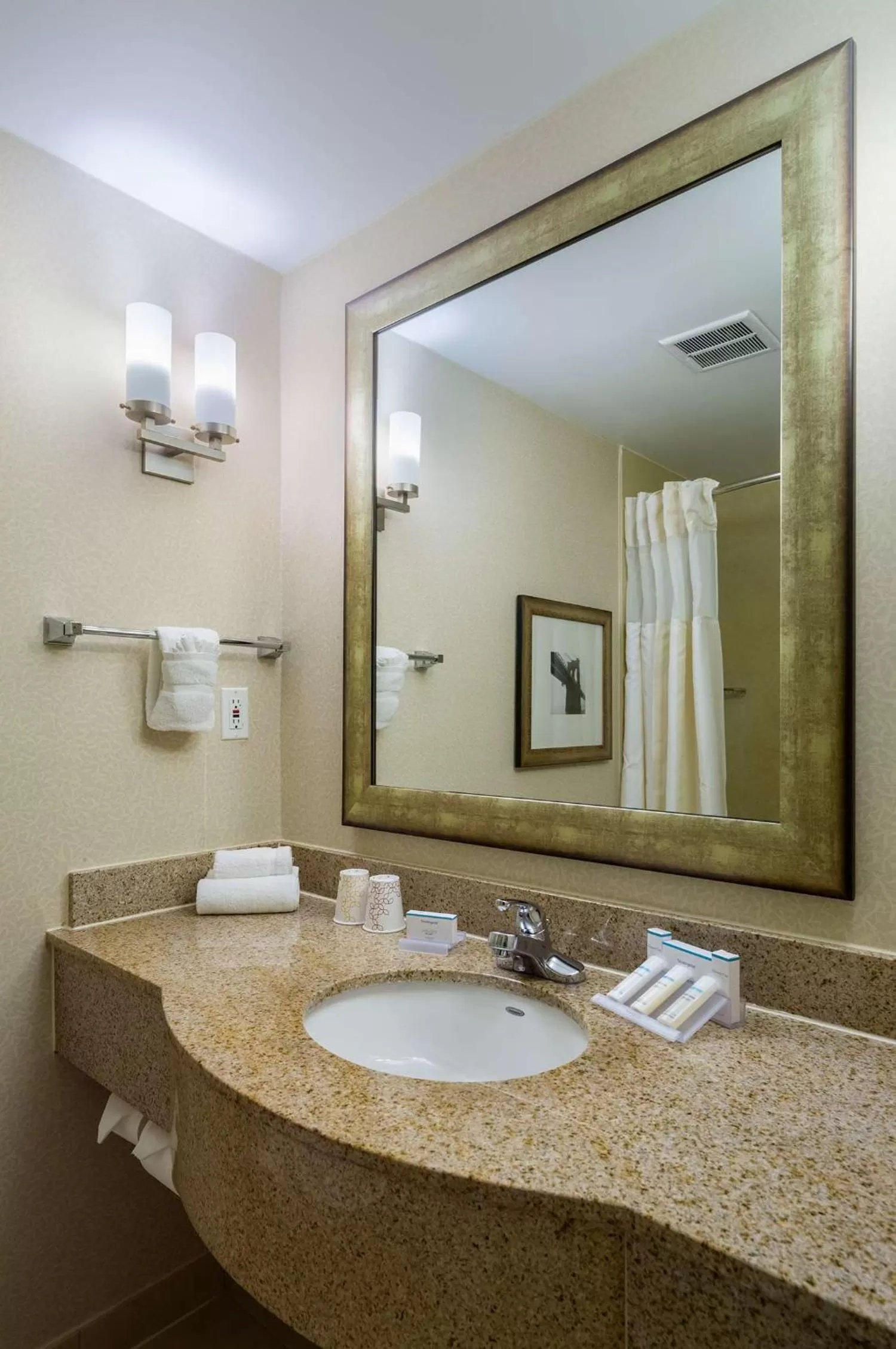 Bathroom in Hilton Garden Inn New York/Tribeca