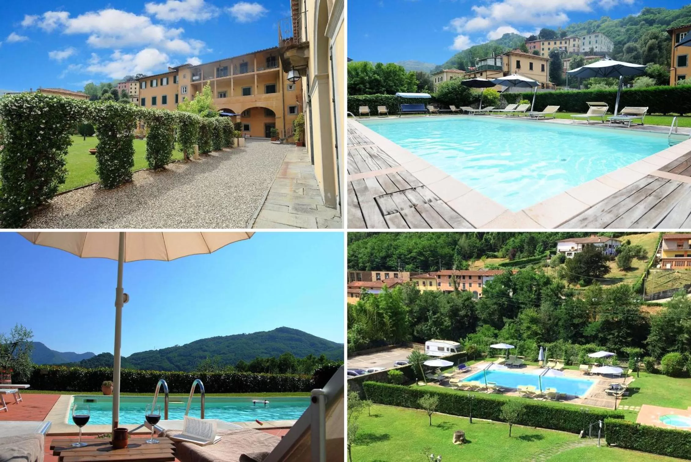 Property building in Park Hotel Regina - with air-condition and outdoor heated pool