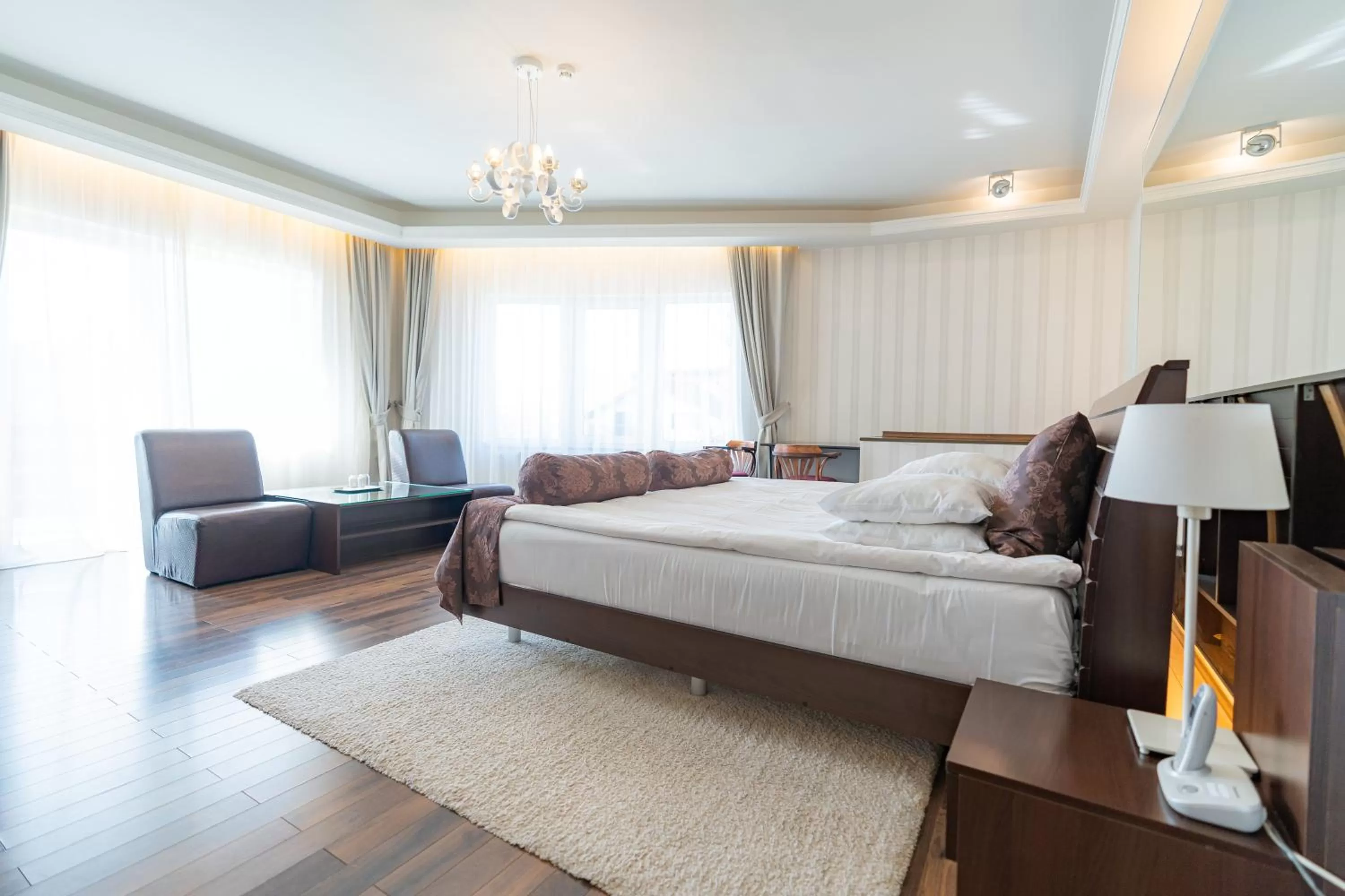 Bed in Hotel Belvedere