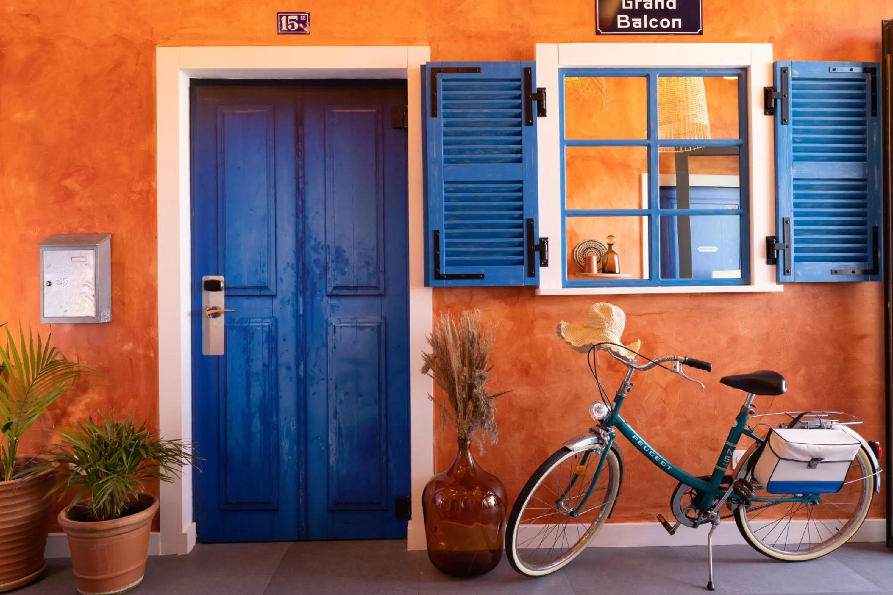 Balcony/Terrace in Quinzerie hôtel